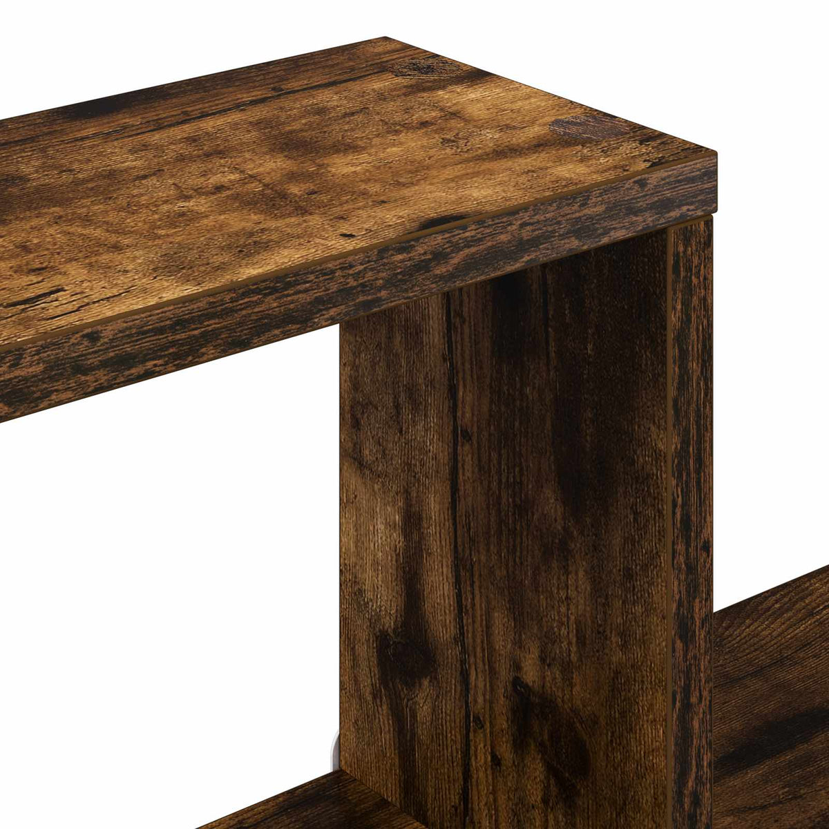 Wall Shelf Wall-Mounted Smoked Oak 39 x 15 x 76 cm