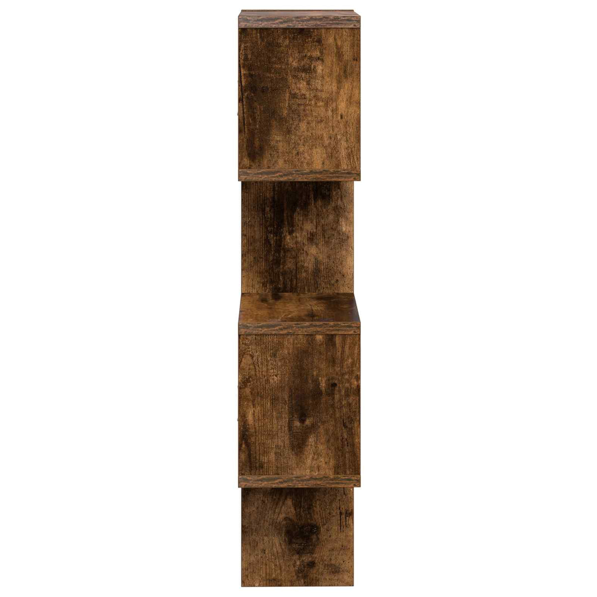 Wall Shelf Wall-Mounted Smoked Oak 39 x 15 x 76 cm