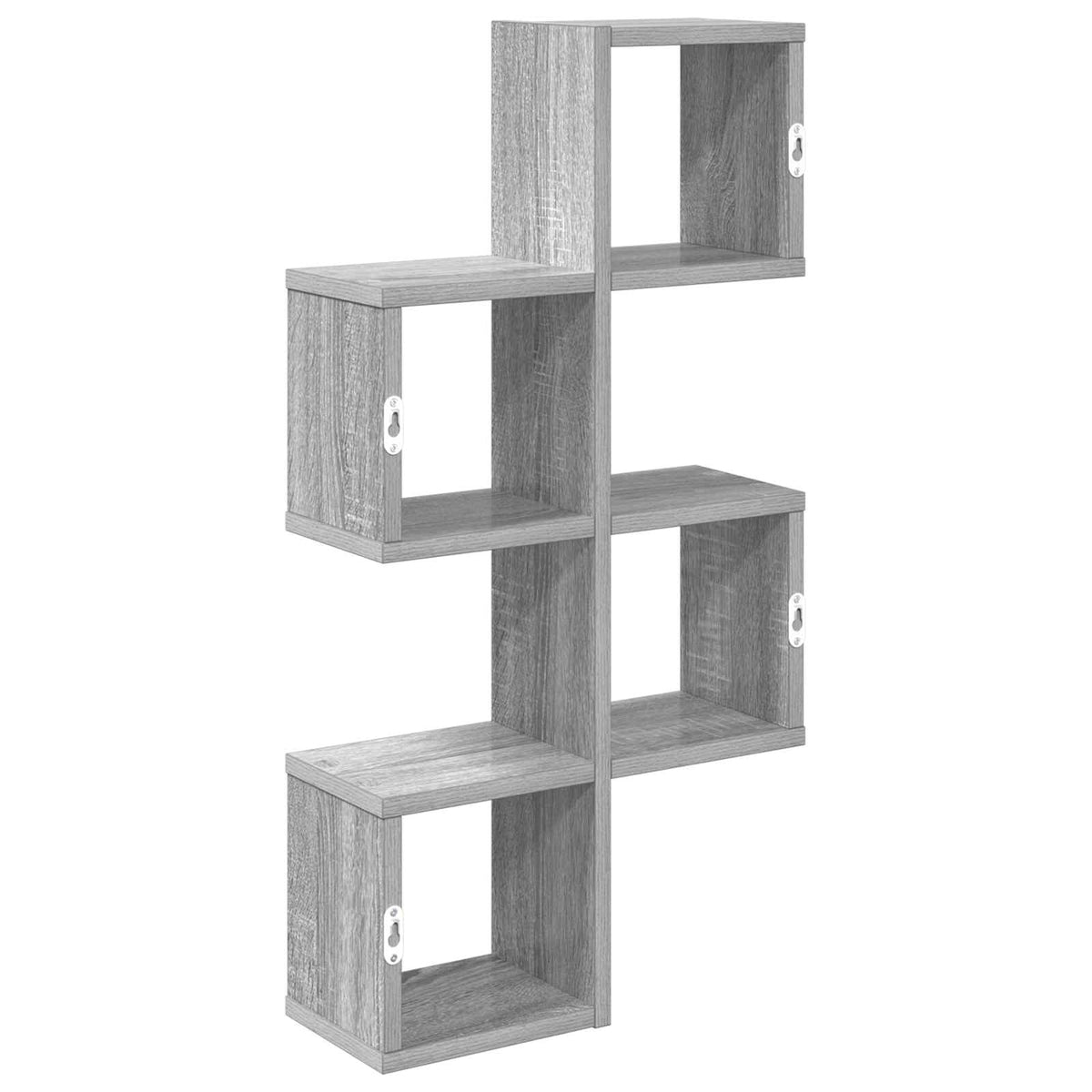 Wall Shelf Wall-Mounted Grey Sonoma 39 x 15 x 76 cm