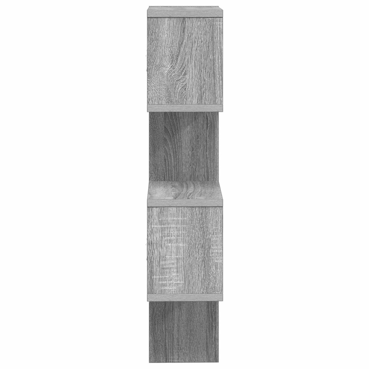 Wall Shelf Wall-Mounted Grey Sonoma 39 x 15 x 76 cm