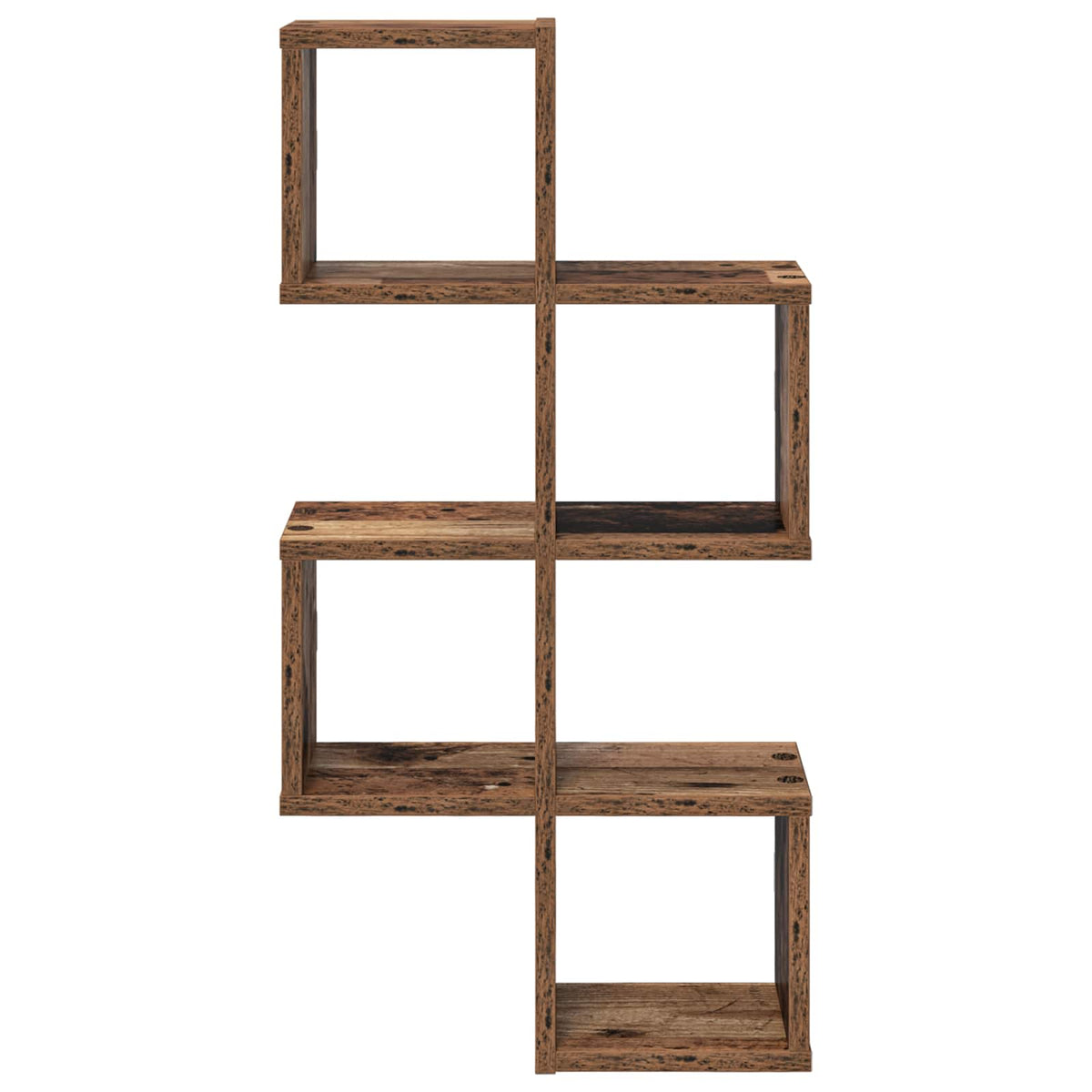 Wall Shelf Wall-Mounted Old Wood 39 x 15 x 76 cm