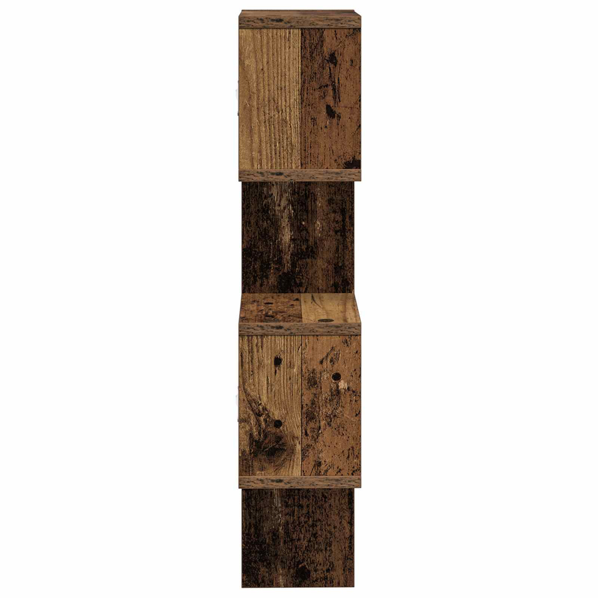 Wall Shelf Wall-Mounted Old Wood 39 x 15 x 76 cm