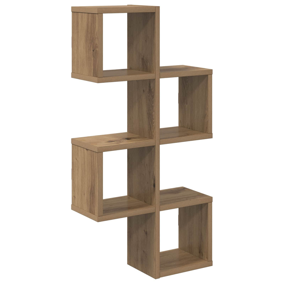 Wall Shelf Wall-Mounted Artisan Oak 39 x 15 x 76 cm