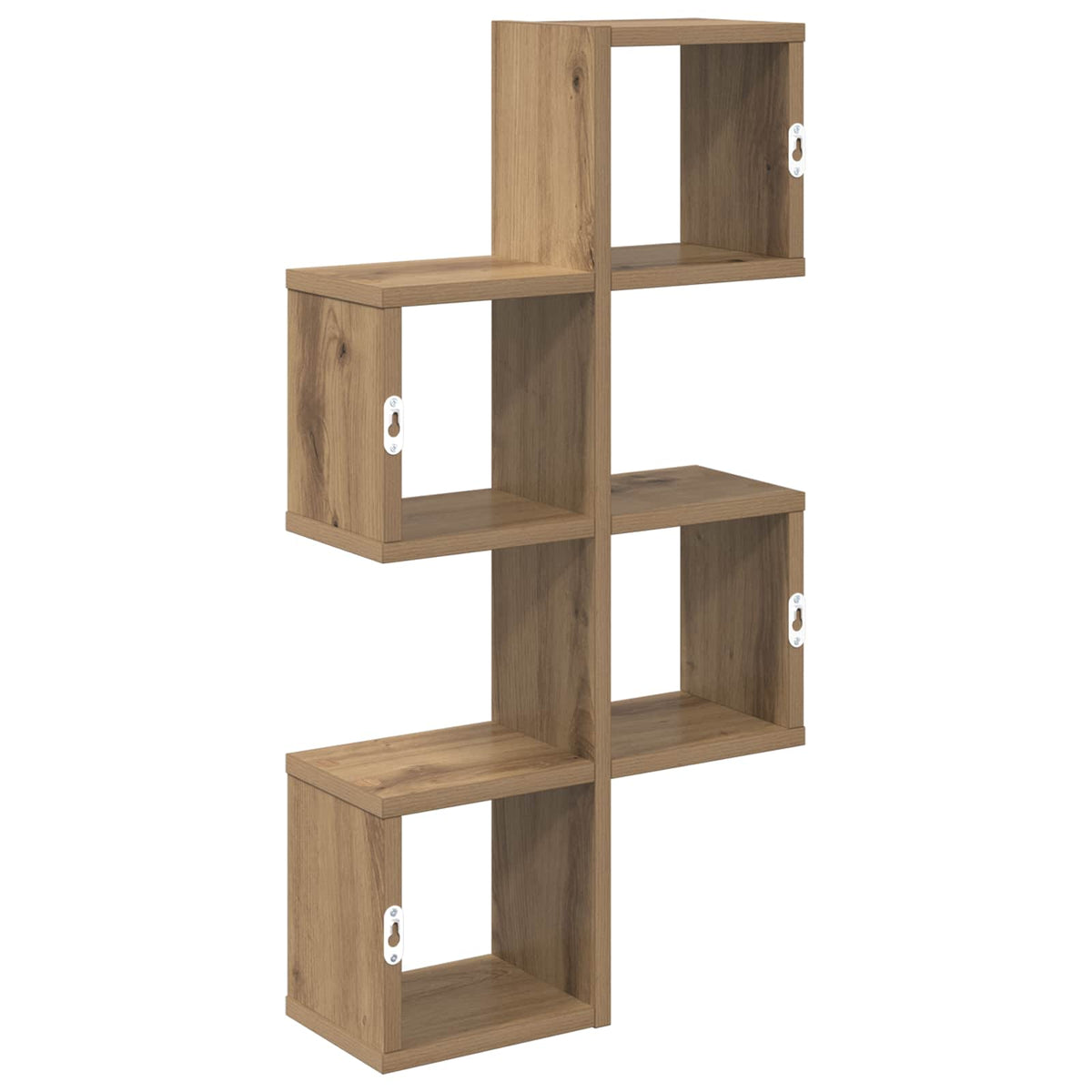 Wall Shelf Wall-Mounted Artisan Oak 39 x 15 x 76 cm