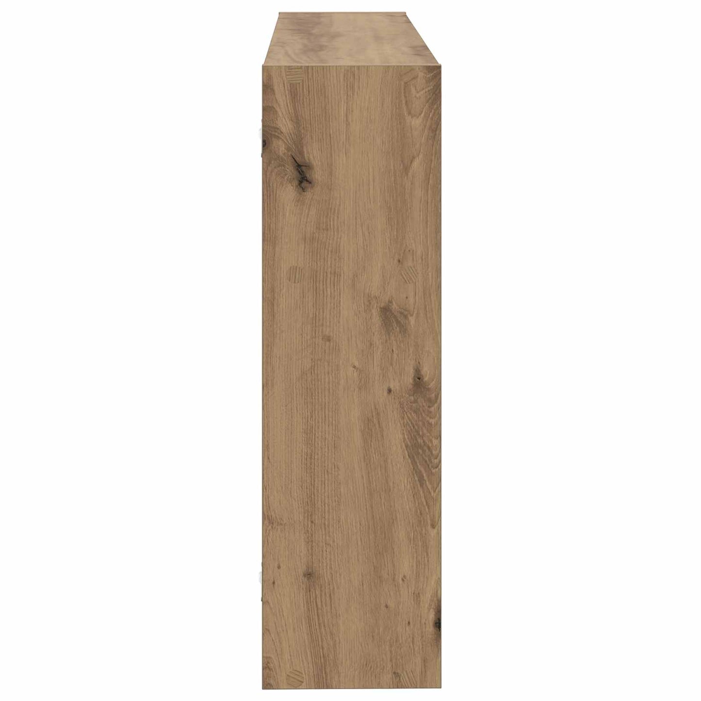 Wall Shelf Wall-Mounted Brown 95 x 20 x 69.5 cm Engineered Wood