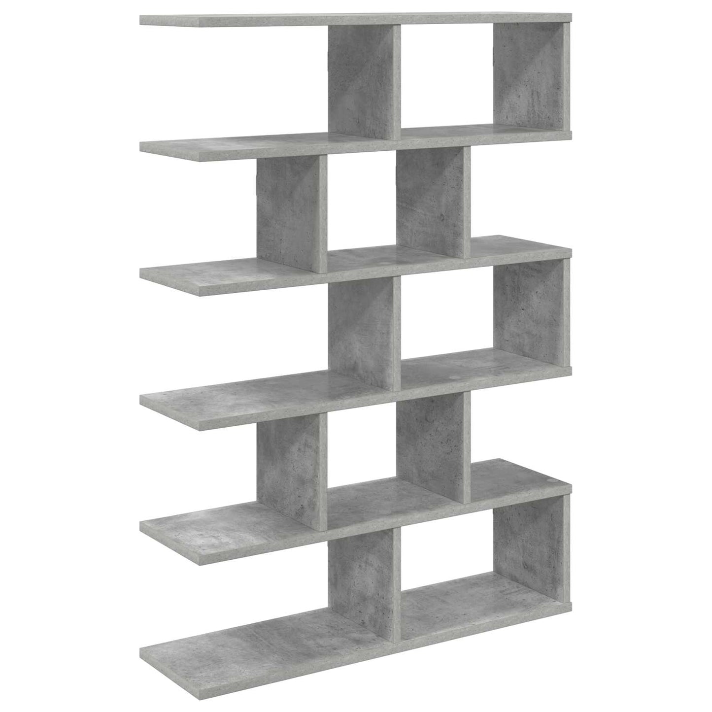 Wall Shelf Concrete Grey 70 x 20 x 100 cm Engineered Wood