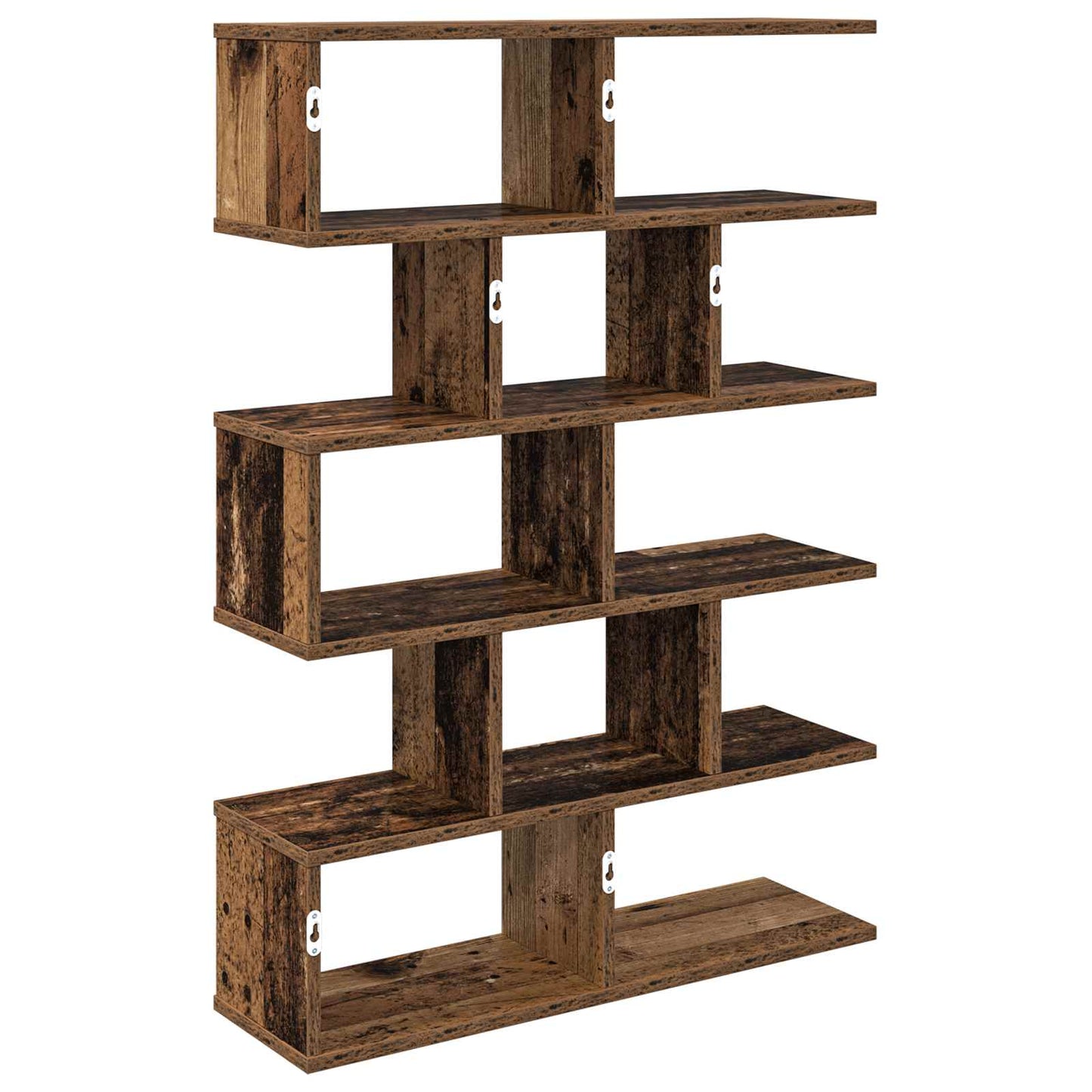Wall Shelf Old Wood 70 x 20 x 100 cm Engineered Wood