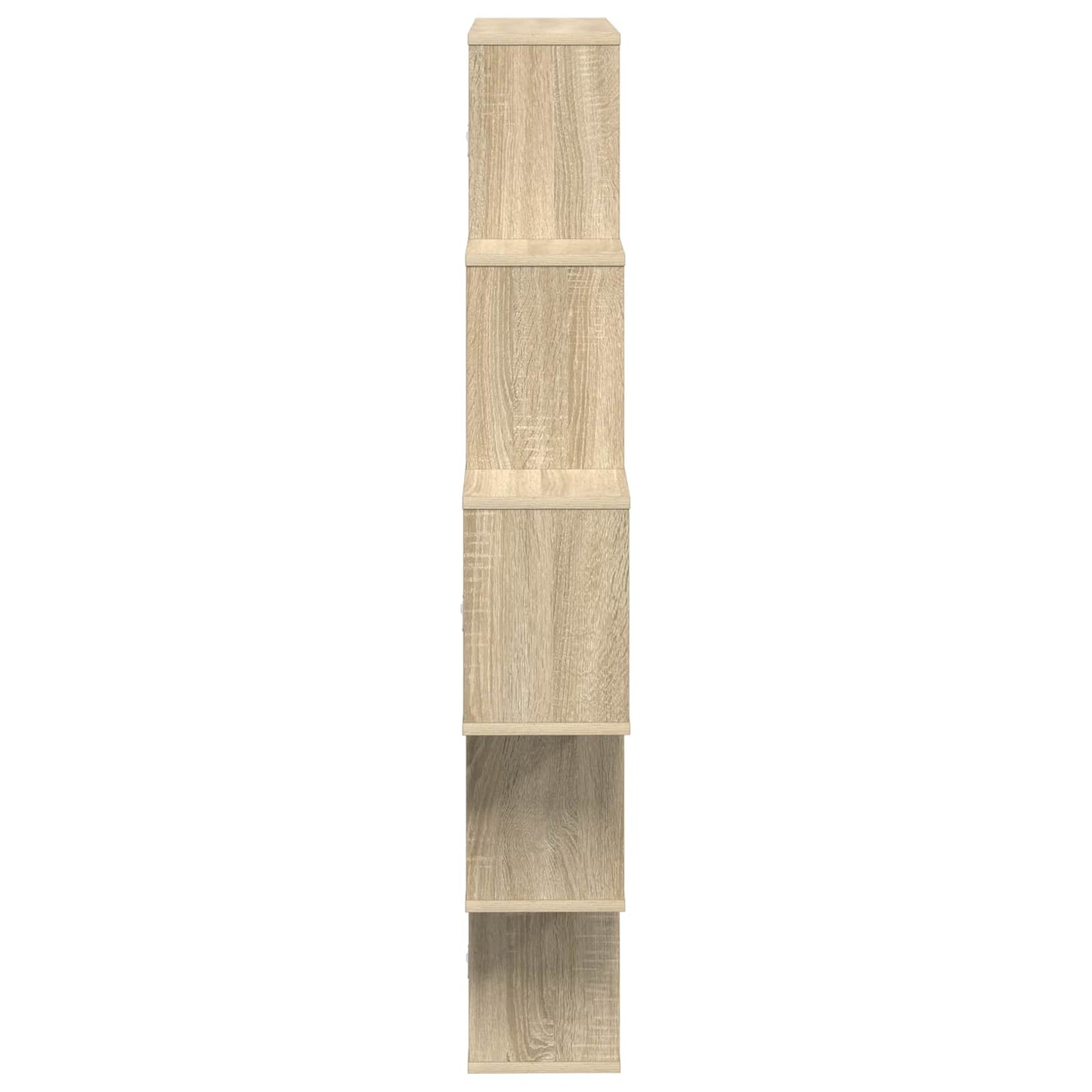 Wall Shelf Sonoma Oak 120 x 20 x 136 cm Engineered Wood