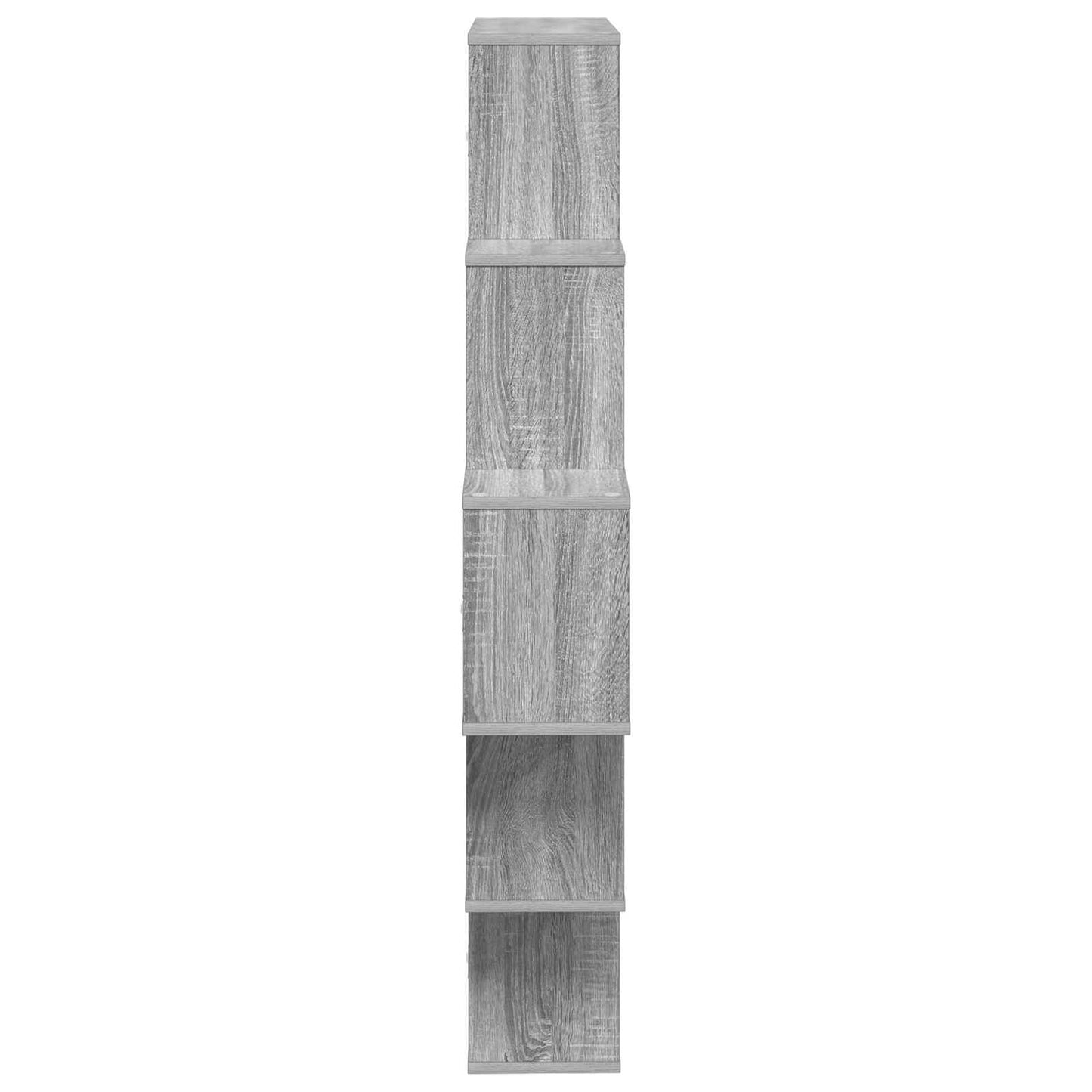 Wall Shelf Grey Sonoma 120 x 20 x 136 cm Engineered Wood