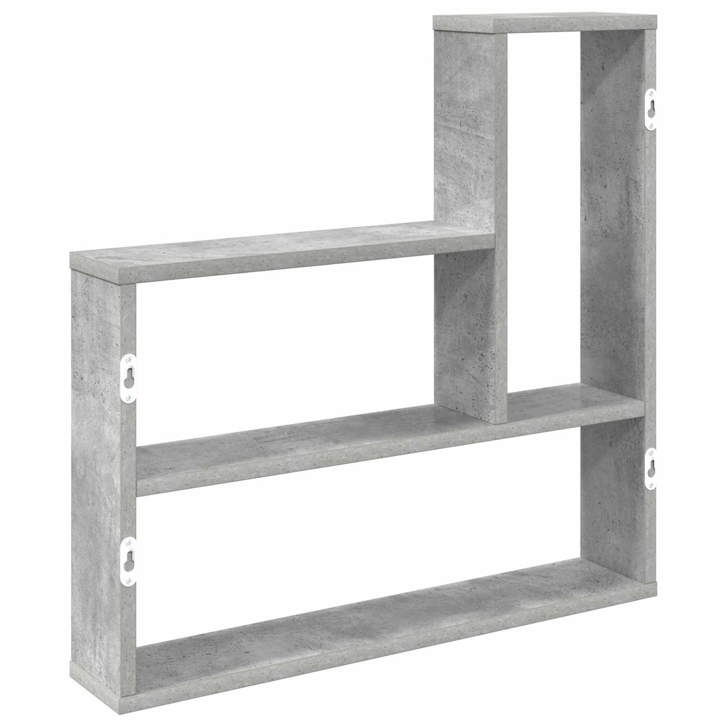 Wall Shelf Concrete Grey 60 x 11 x 60 cm Engineered Wood