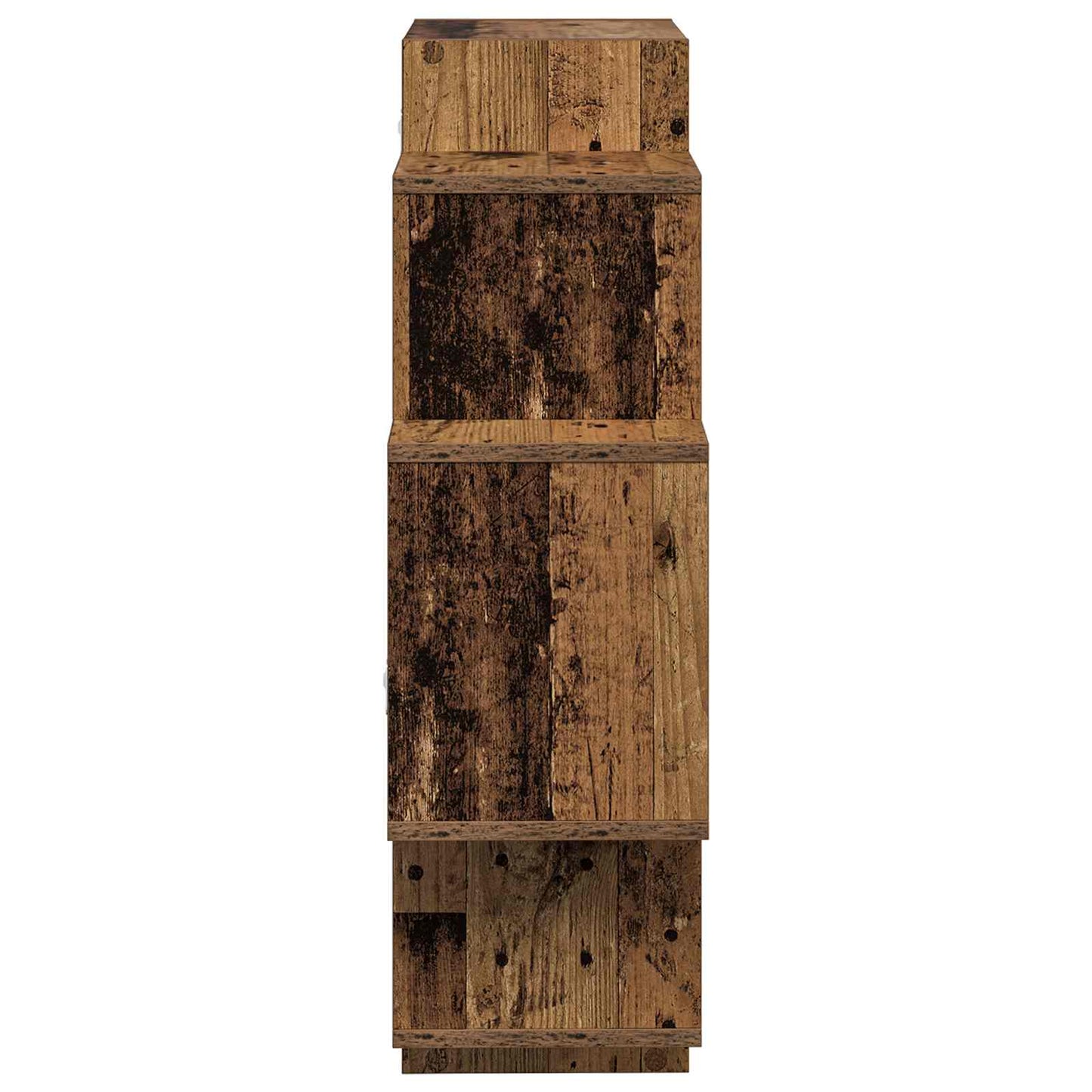 Wall Shelf Old Wood 90 x 25 x 90 cm Engineered Wood
