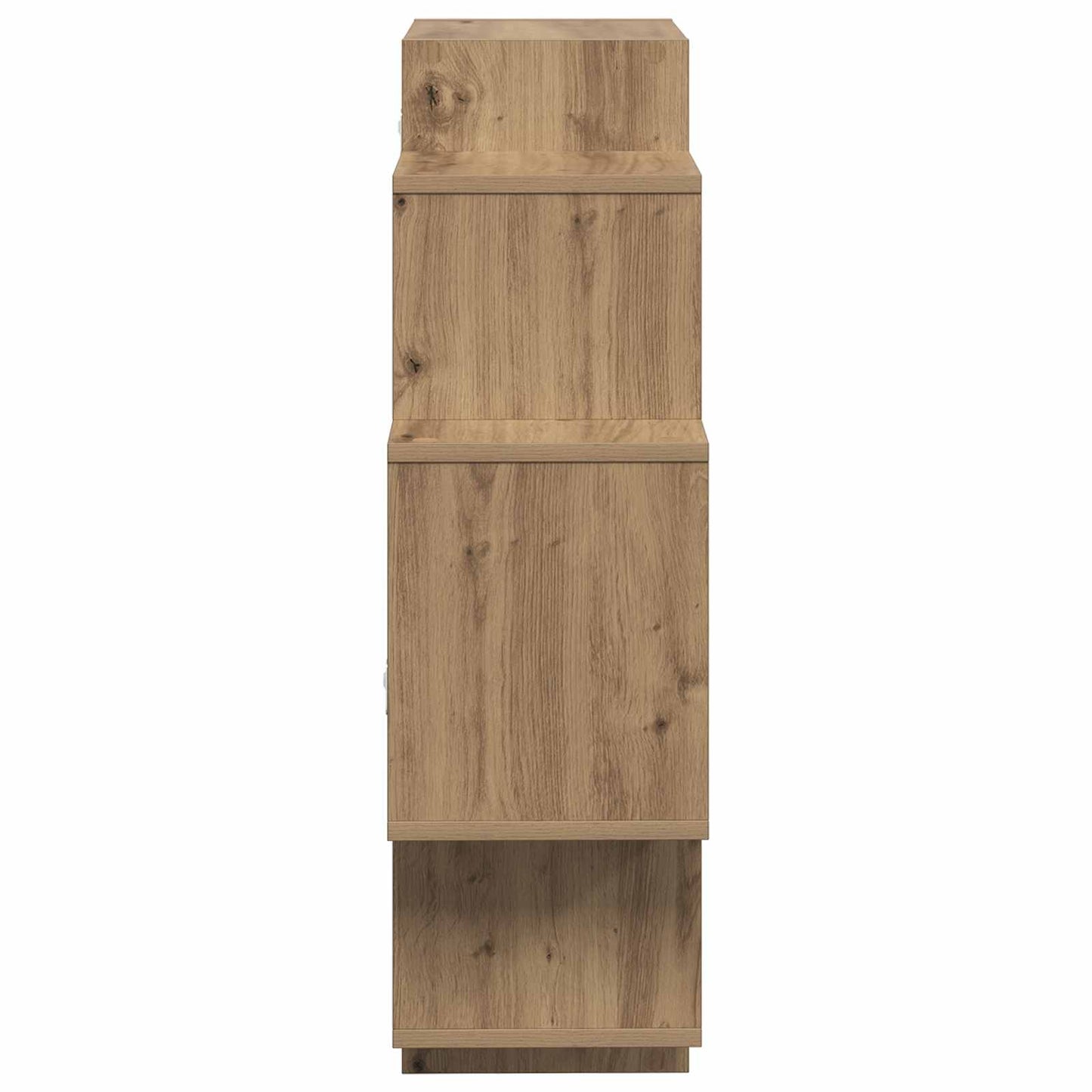 Wall Shelf Artisan Oak 90 x 25 x 90 cm Engineered Wood