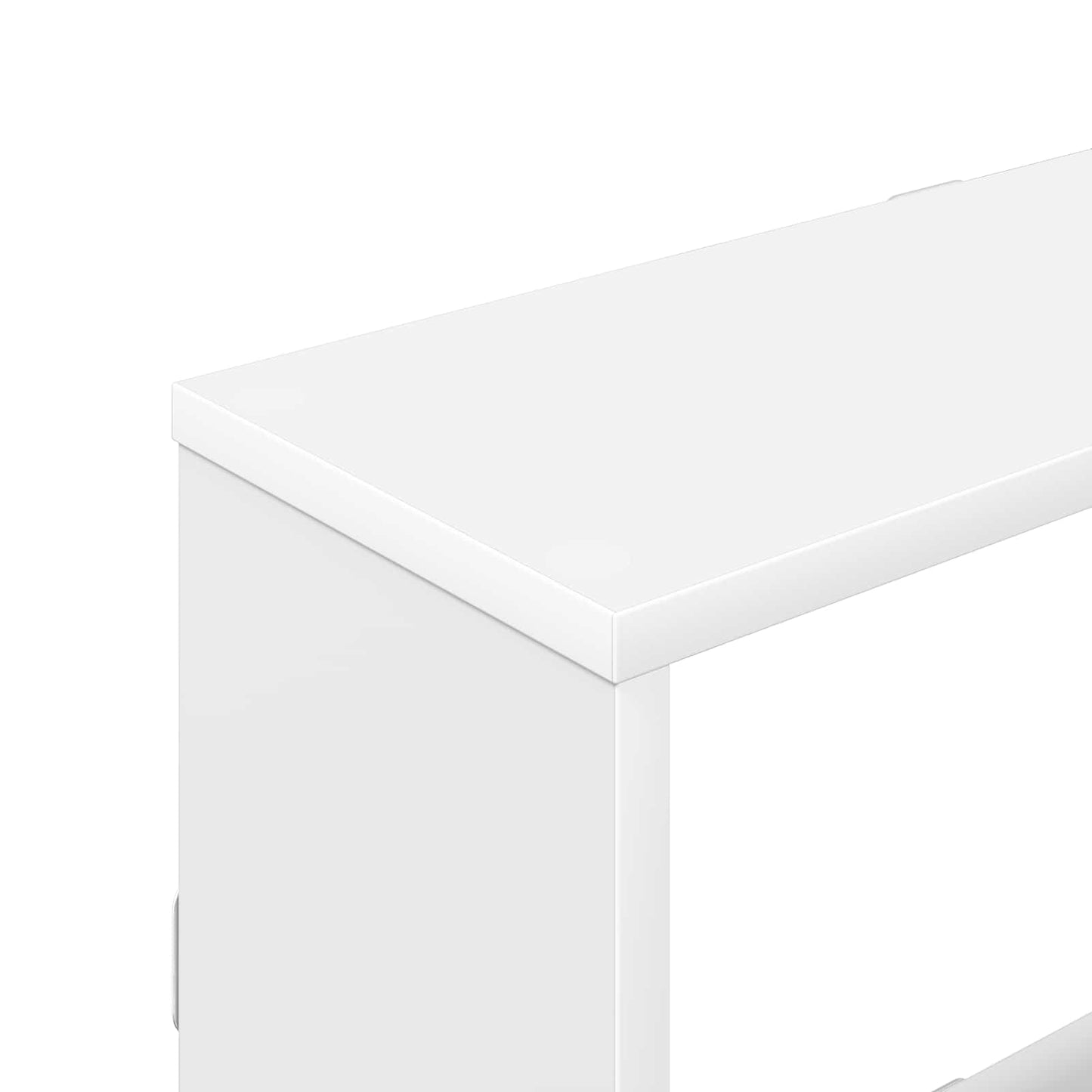 Wall Shelf White 122 x 18 x 60 cm Engineered Wood