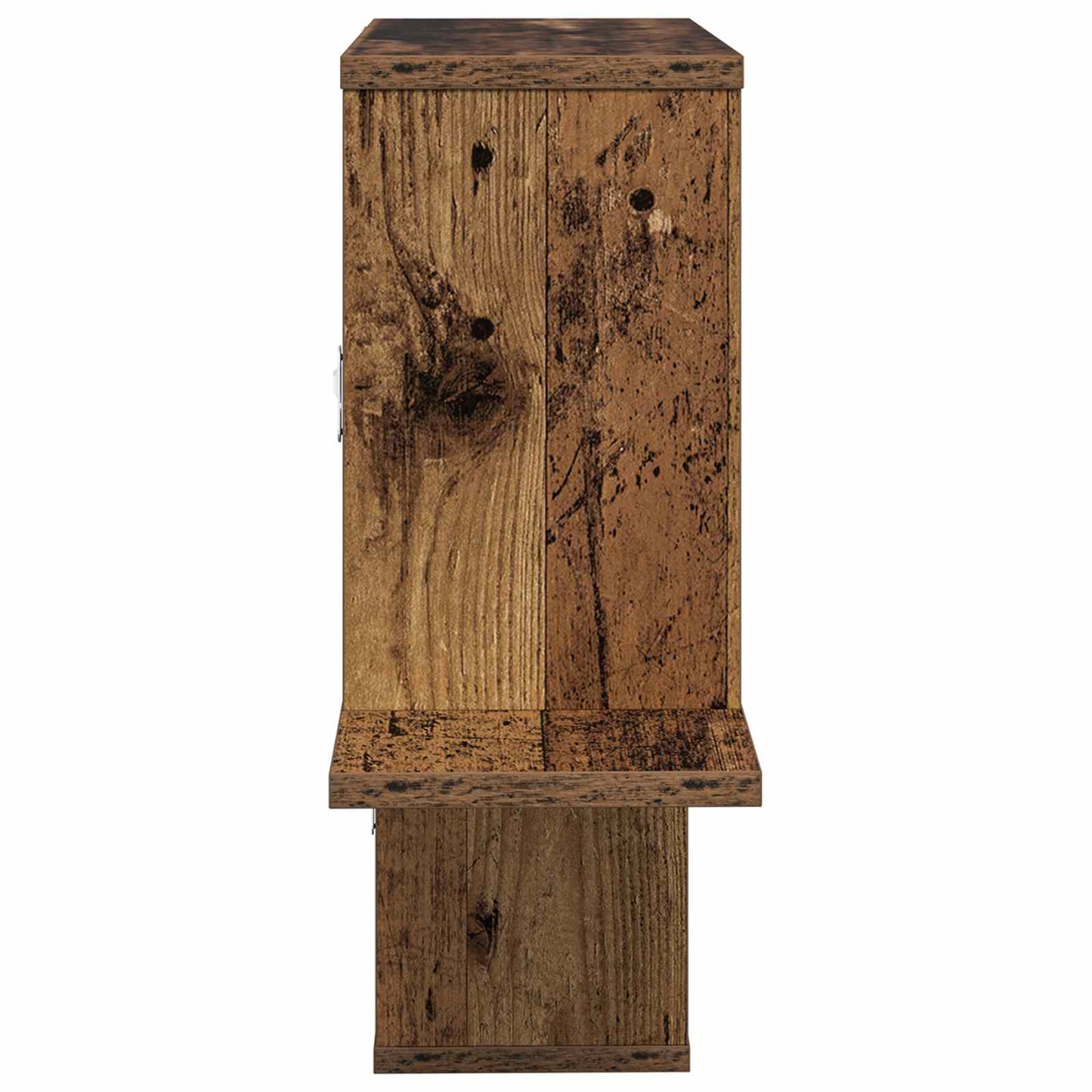 Wall Shelf Old Wood 122 x 18 x 60 cm Engineered Wood