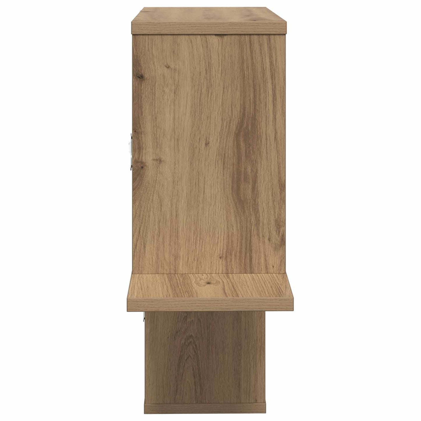 Wall Shelf Artisan Oak 122 x 18 x 60 cm Engineered Wood