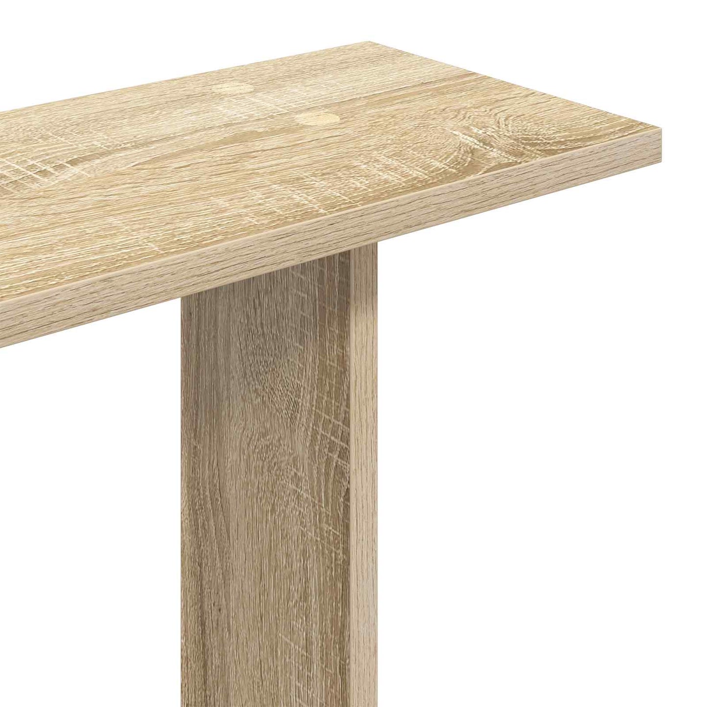 Wall Shelf Sonoma Oak 61 x 15 x 102 cm Engineered Wood