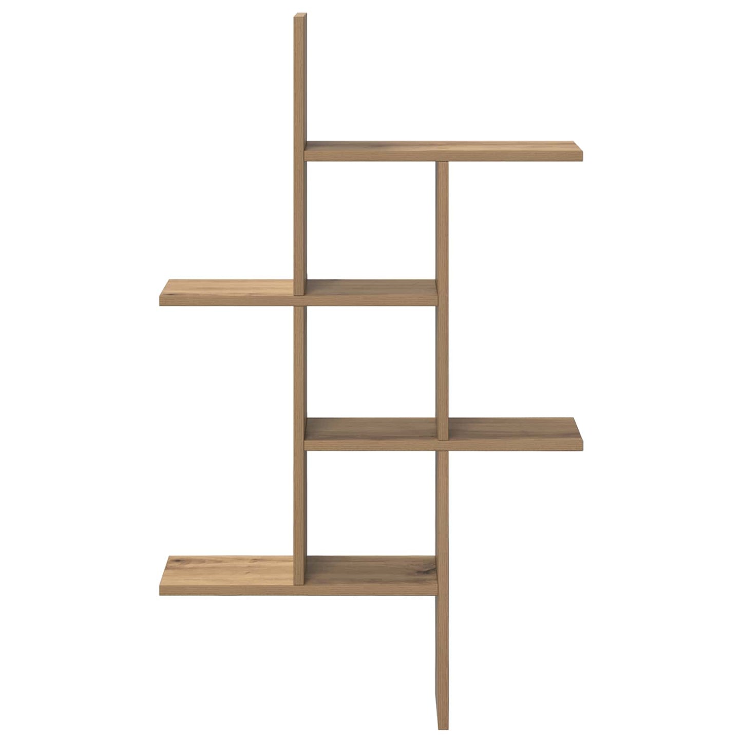 Wall Shelf Artisan Oak 61 x 15 x 102 cm Engineered Wood