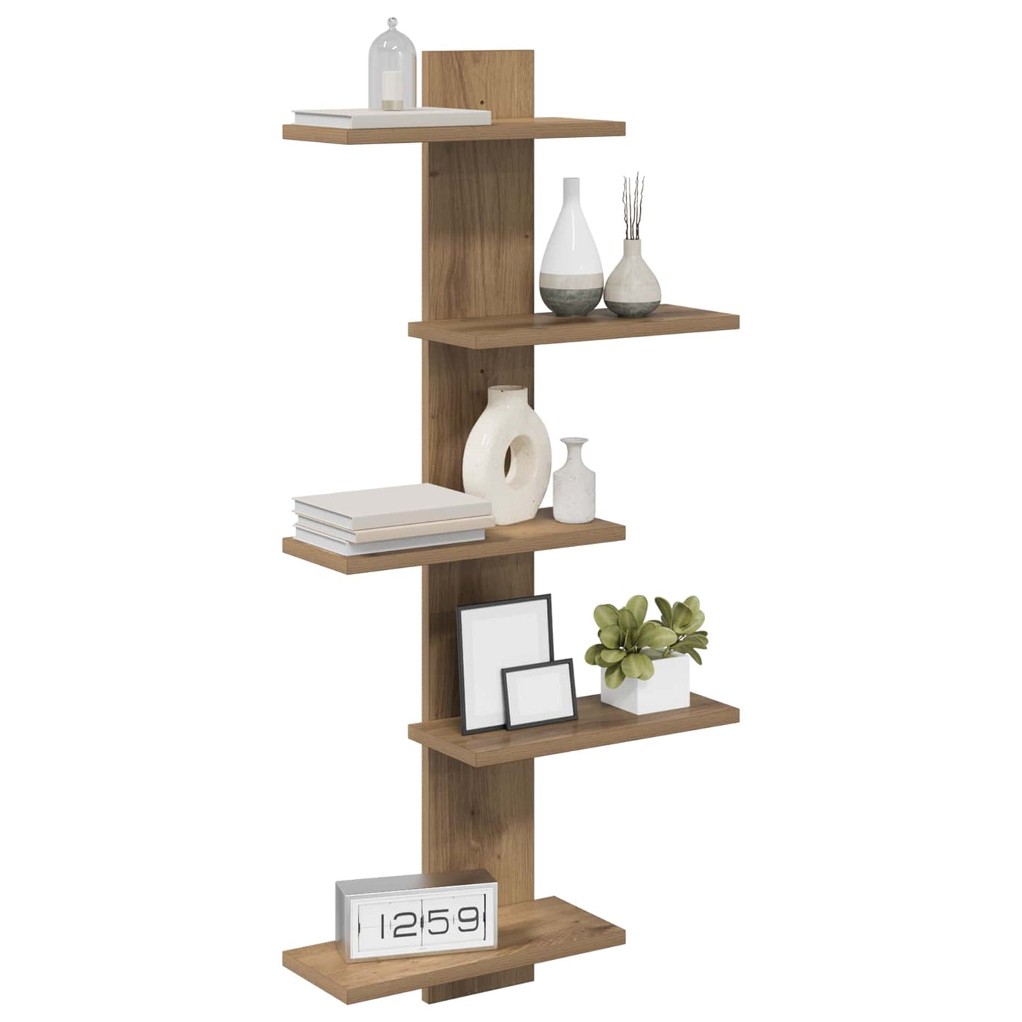 Wall Floating Shelf Artisan Oak 48.5 x 15 x 101 cm