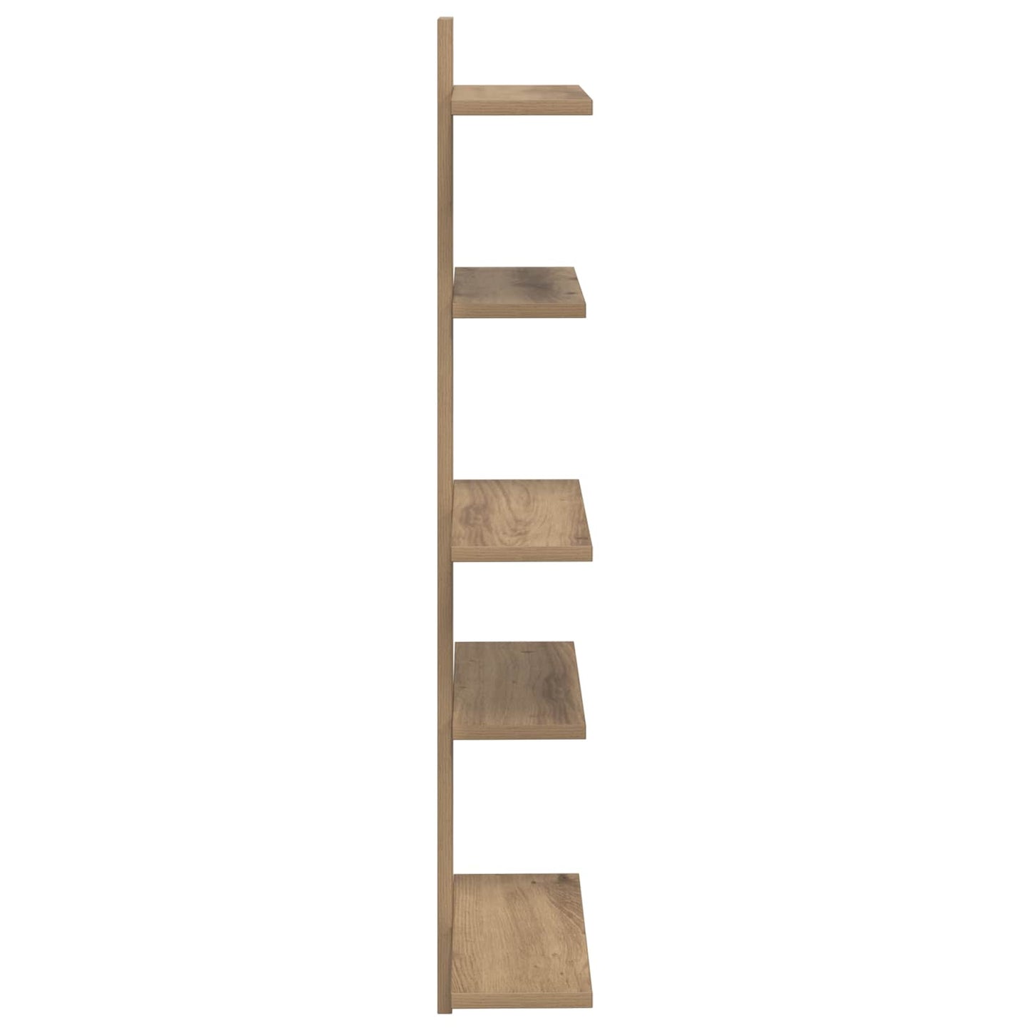 Wall Floating Shelf Artisan Oak 48.5 x 15 x 101 cm