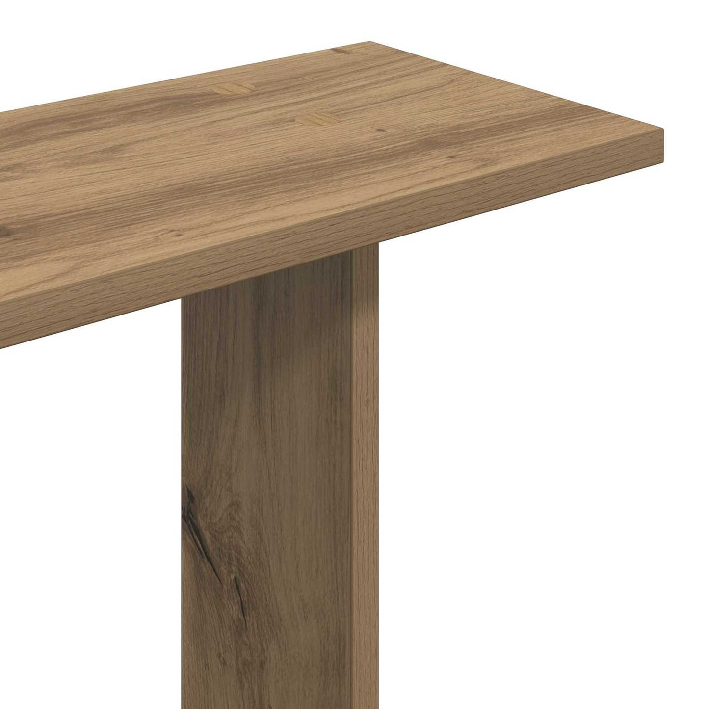 Wall Shelf Artisan Oak 80 x 20 x 96 cm Engineered Wood