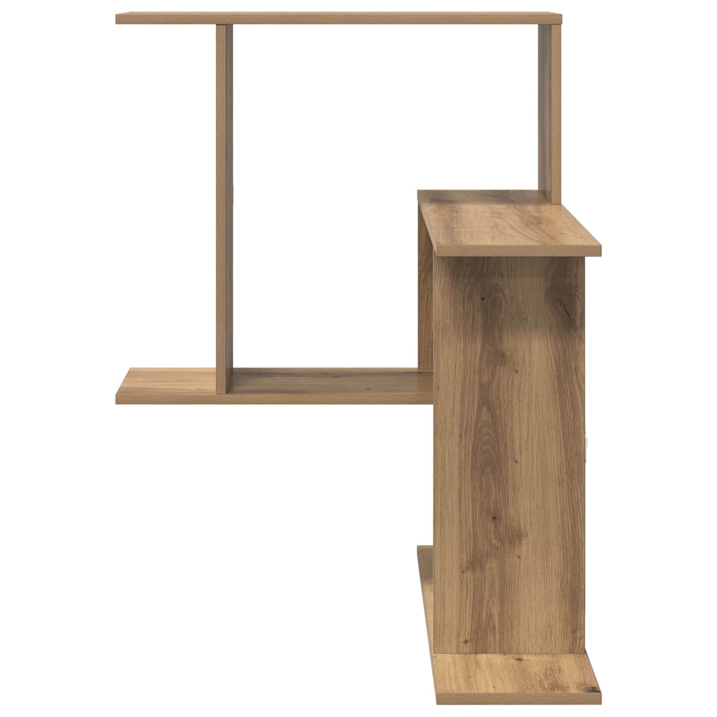 Wall Shelf Artisan Oak 67 x 67 x 87 cm Engineered Wood