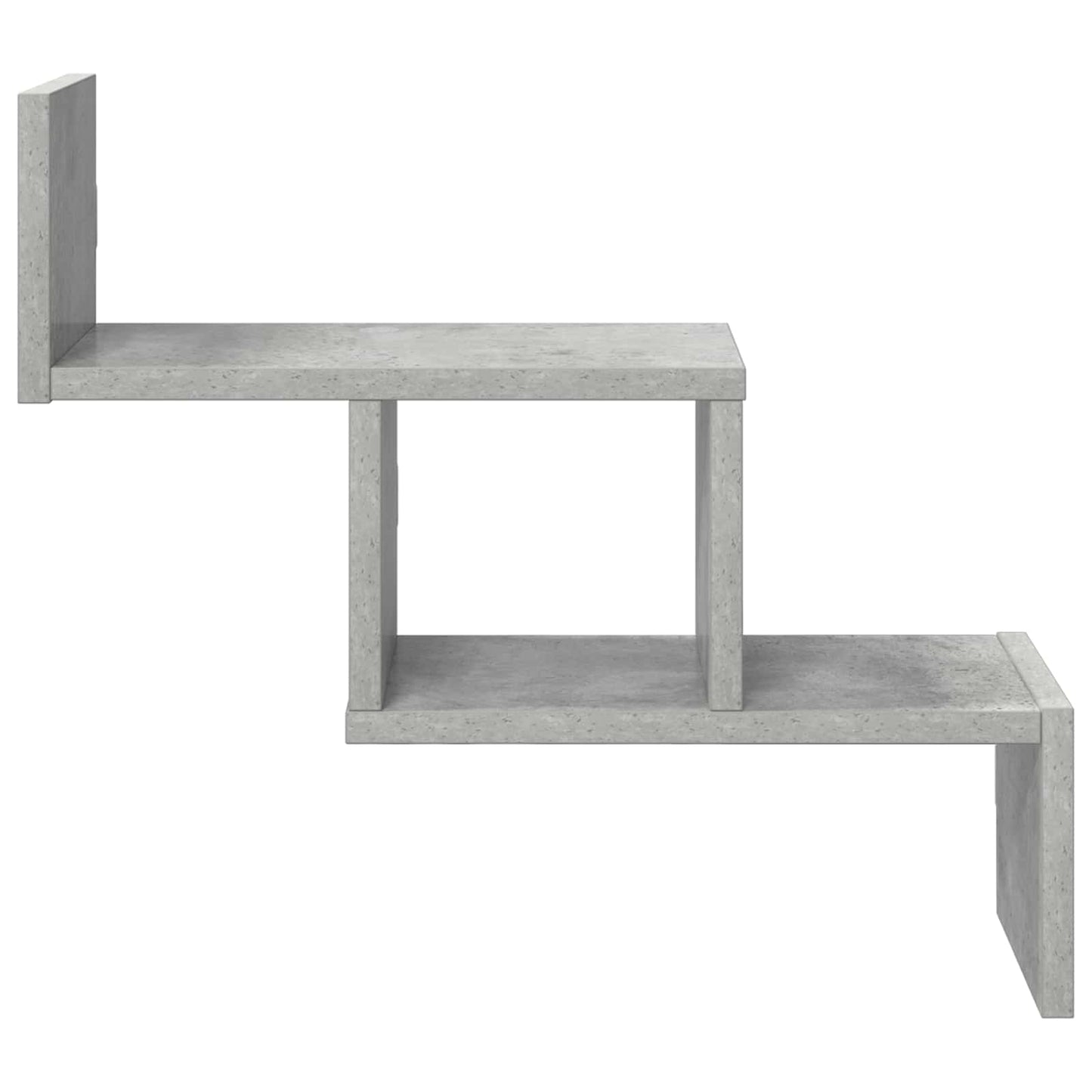 Wall Shelf Concrete Grey 48 x 15 x 42 cm Engineered Wood