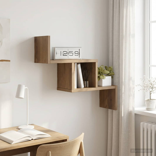 Wall Shelf Artisan Oak 48 x 15 x 42 cm Engineered Wood