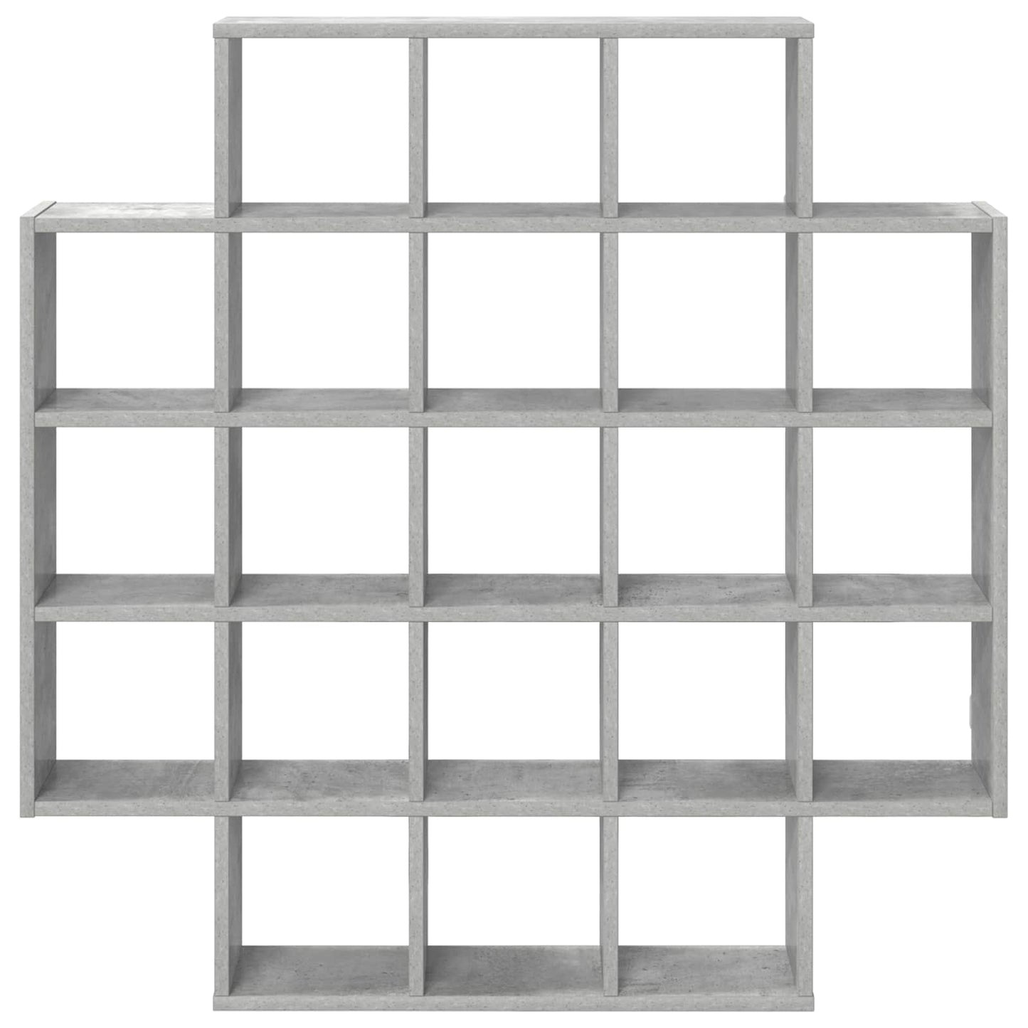 Wall Shelf Concrete Grey 100 x 13 x 100 cm Engineered Wood