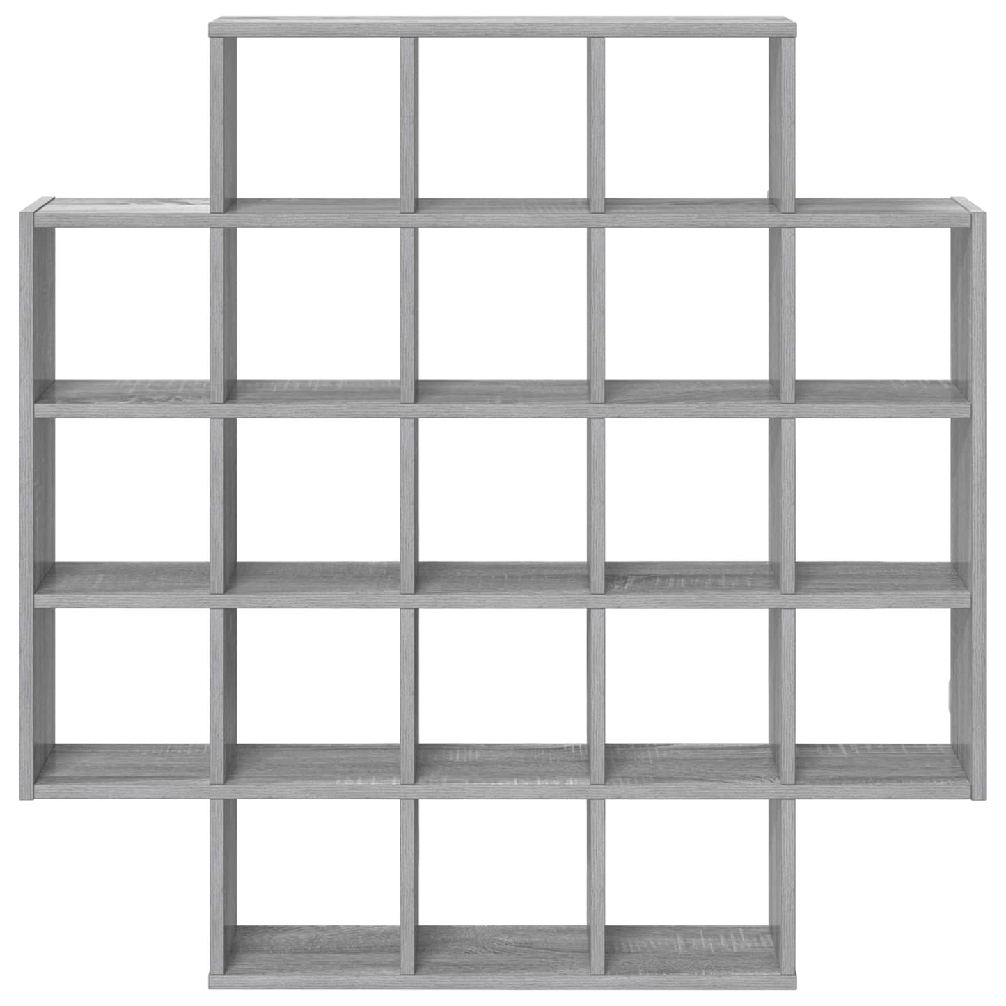 Wall Shelf Grey Sonoma 100 x 13 x 100 cm Engineered Wood