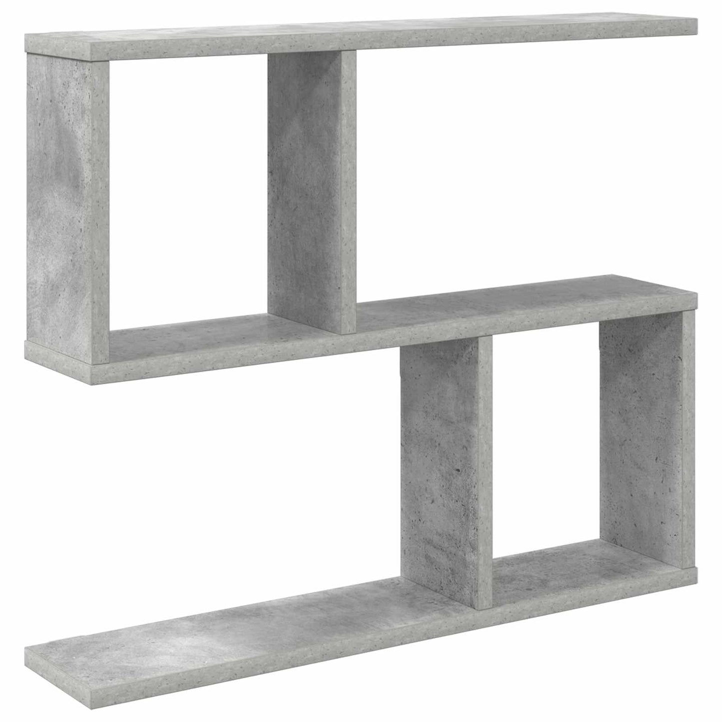 Wall Shelf Concrete Grey 60 x 12 x 50.5 cm Engineered Wood