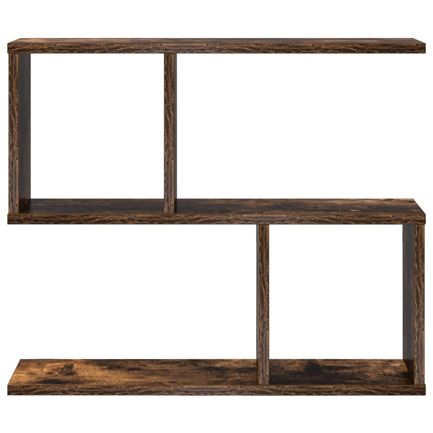 Wall Shelf Smoked Oak 60 x 12 x 50.5 cm Engineered Wood