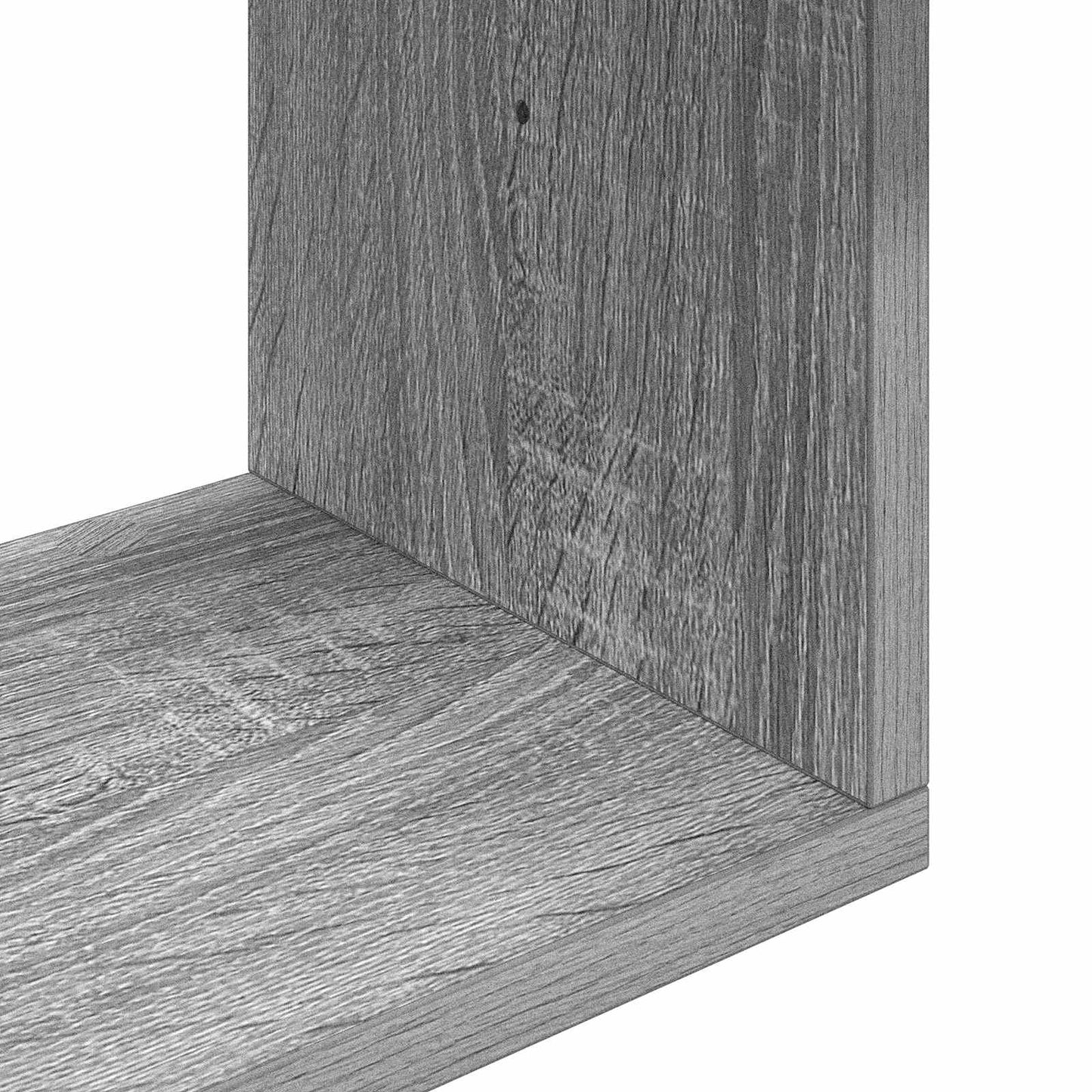 Wall Shelf Grey Sonoma 60 x 12 x 50.5 cm Engineered Wood