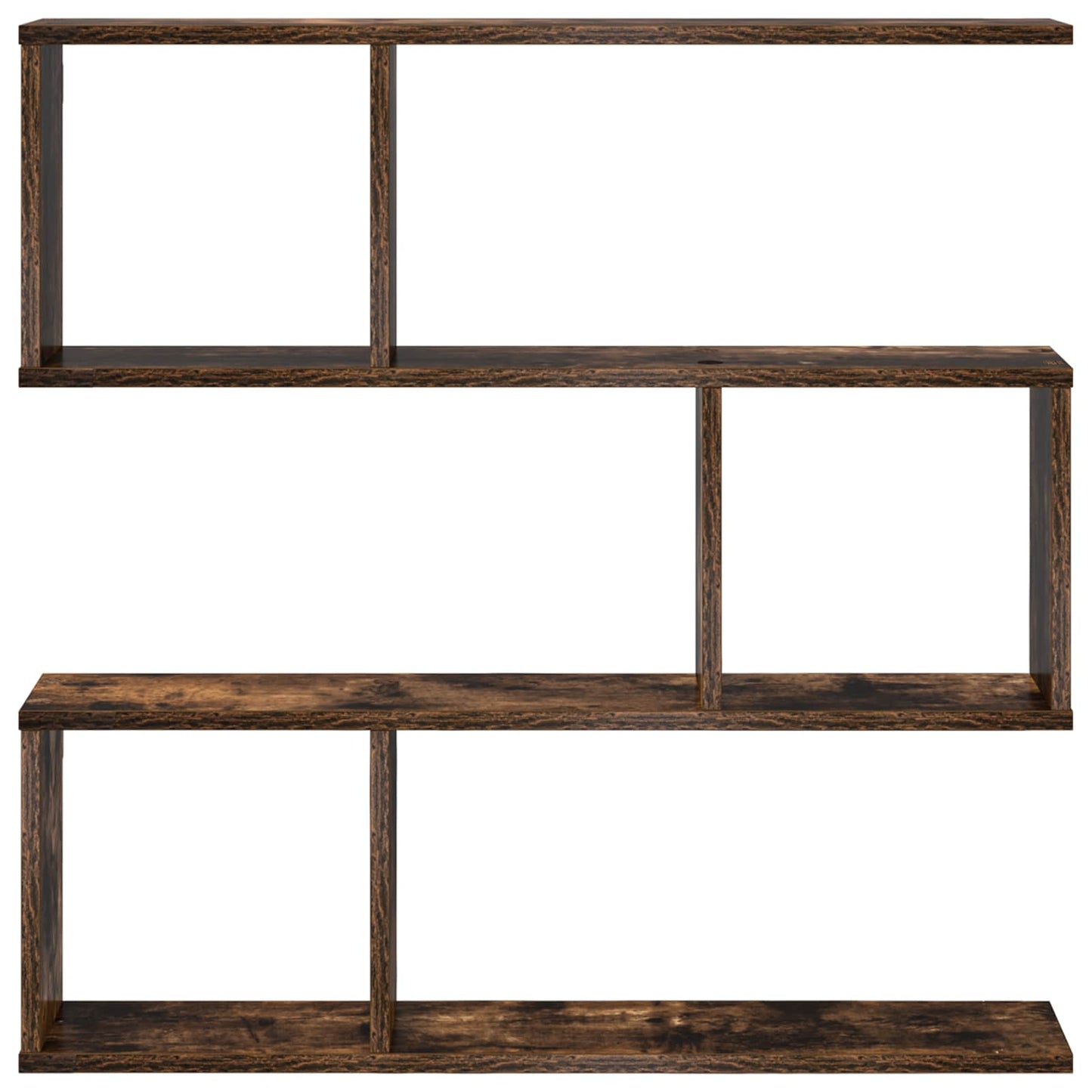 Wall Shelf Smoked Oak 80 x 12 x 79.5 cm Engineered Wood