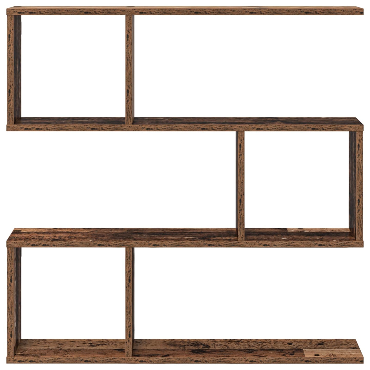 Wall Shelf Old Wood 80 x 12 x 79.5 cm Engineered Wood