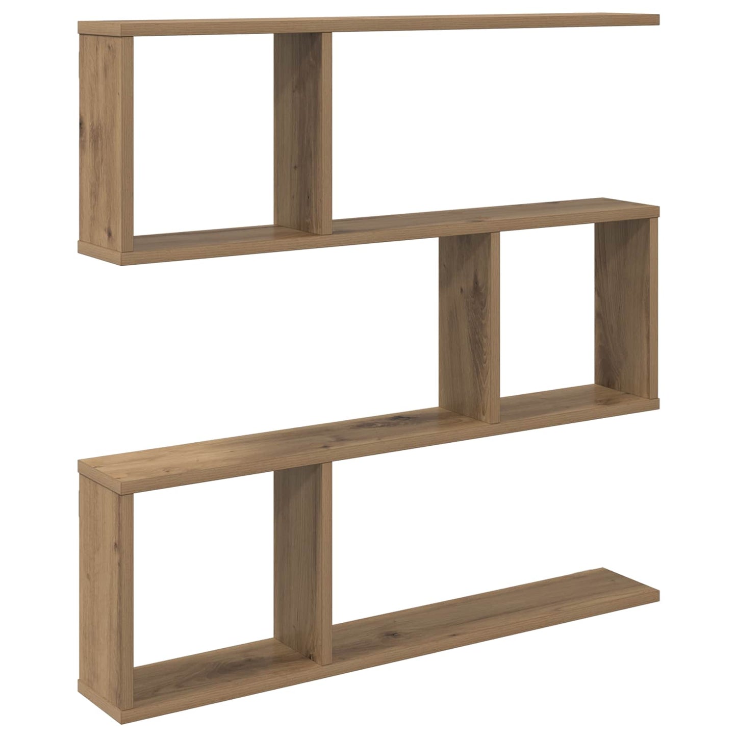 Wall Shelf Artisan Oak 80 x 12 x 79.5 cm Engineered Wood