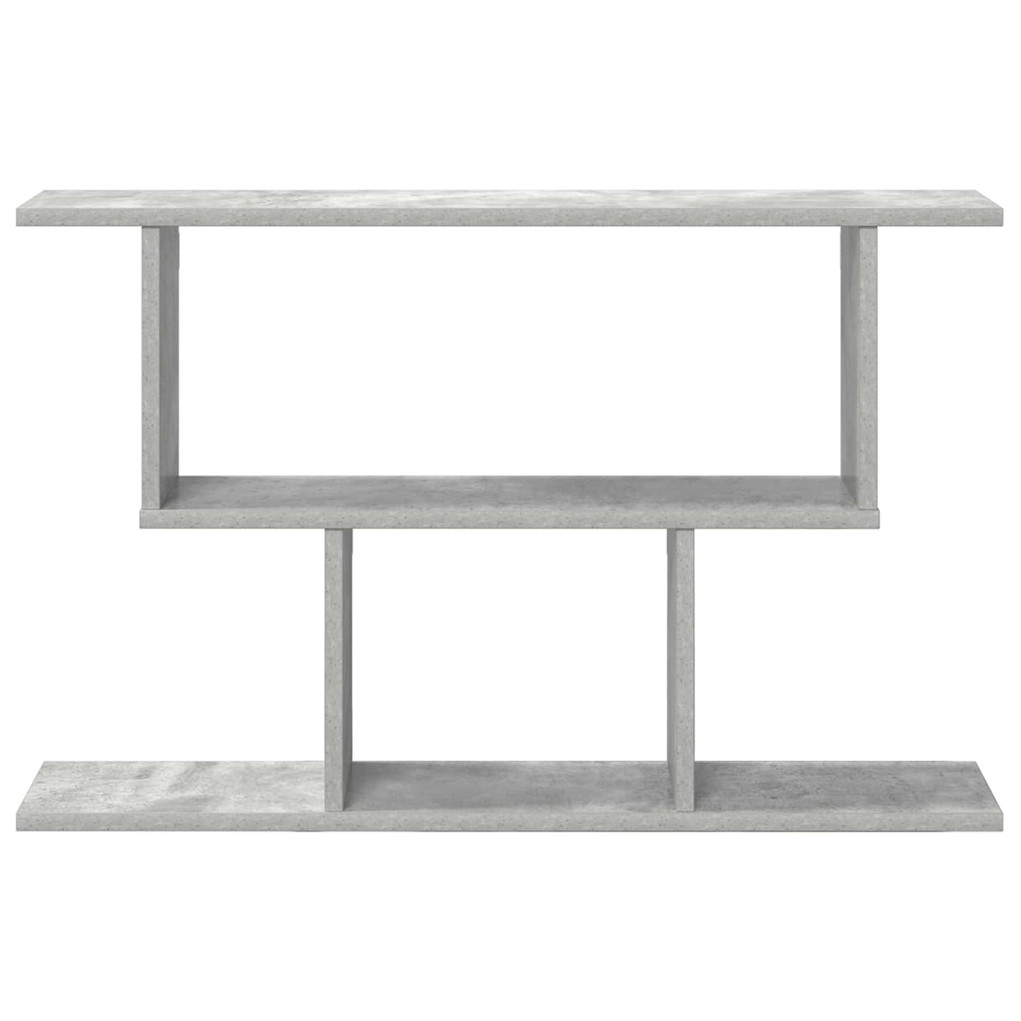 Wall Shelf Concrete Grey 80 x 15 x 50.5 cm Engineered Wood