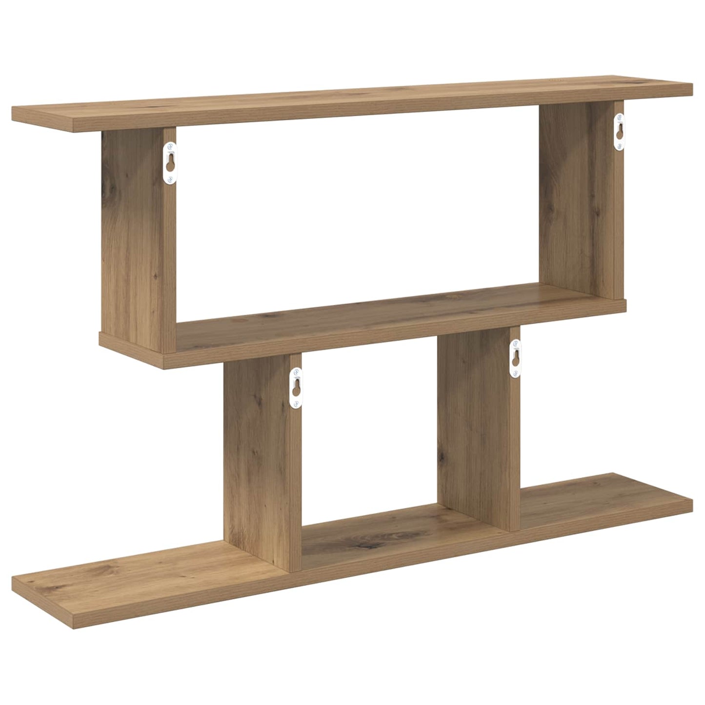 Wall Shelf Artisan Oak 80 x 15 x 50.5 cm Engineered Wood