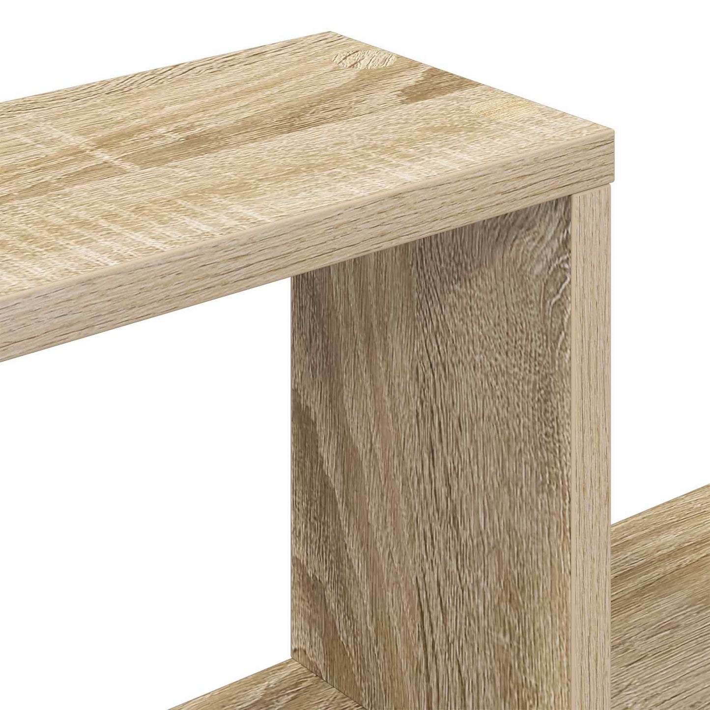 Wall-Mounted TV Shelf Sonoma Oak 160 x 15 x 94 cm