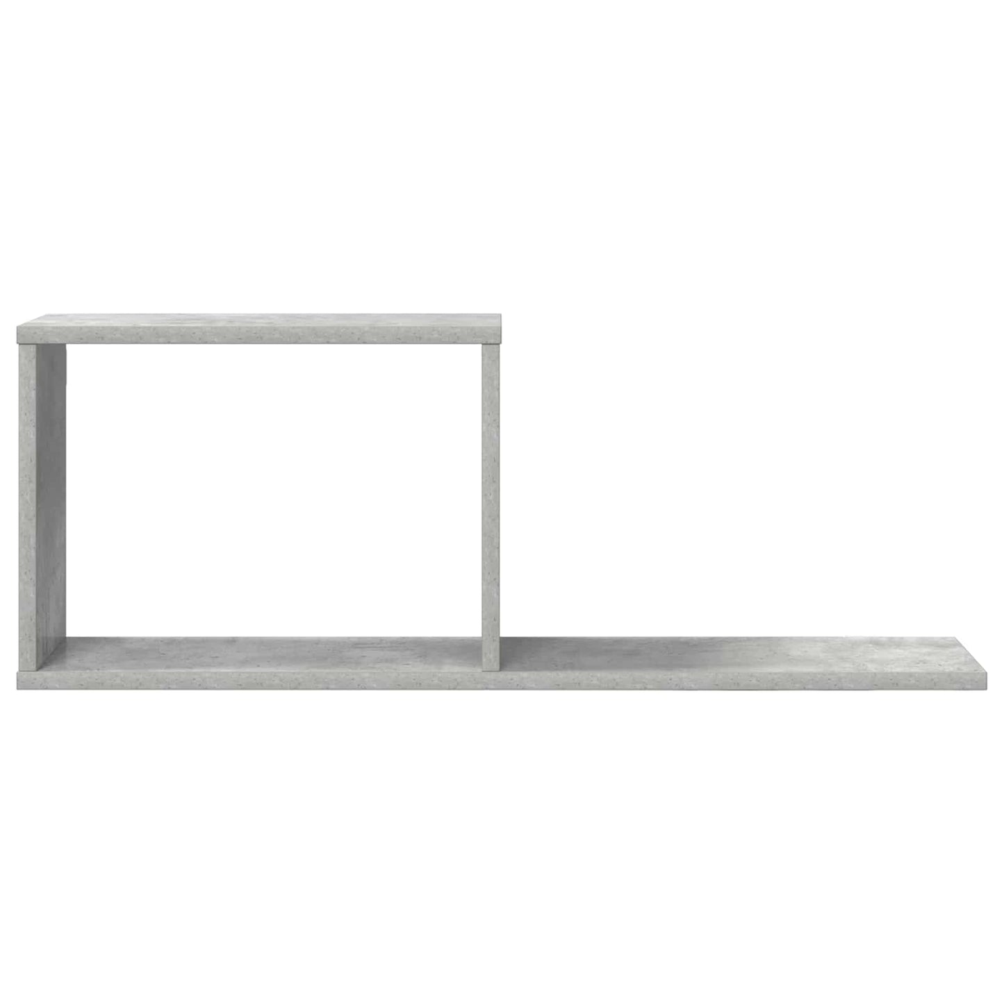 Floating Shelves Concrete Grey 80 x 15 x 30 cm Engineered Wood