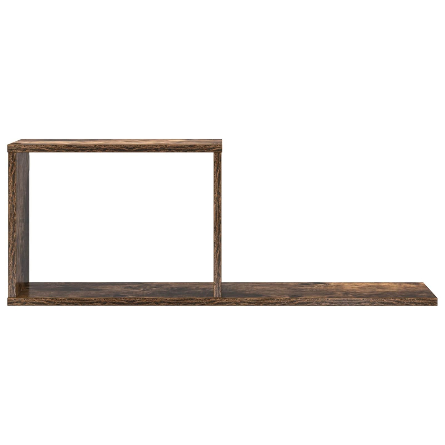Floating Shelves Smoked Oak 80 x 15 x 30 cm Engineered Wood