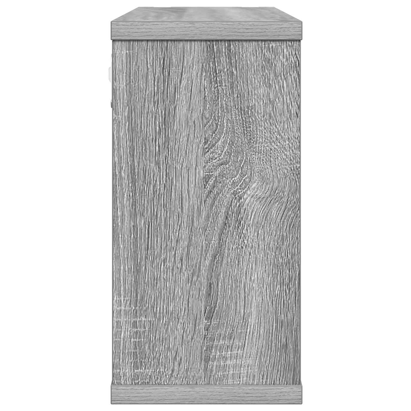 Floating Shelves 2 pcs Grey Sonoma 80 x 15 x 30 cm
