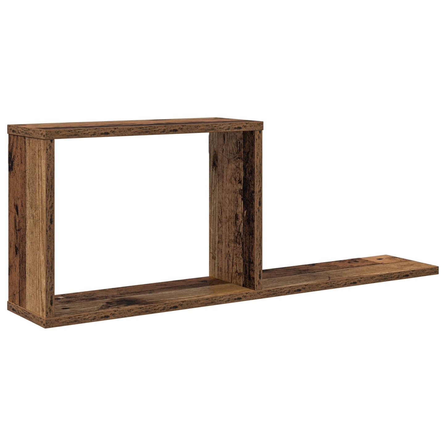 Floating Shelves Old Wood 80 x 15 x 30 cm Engineered Wood