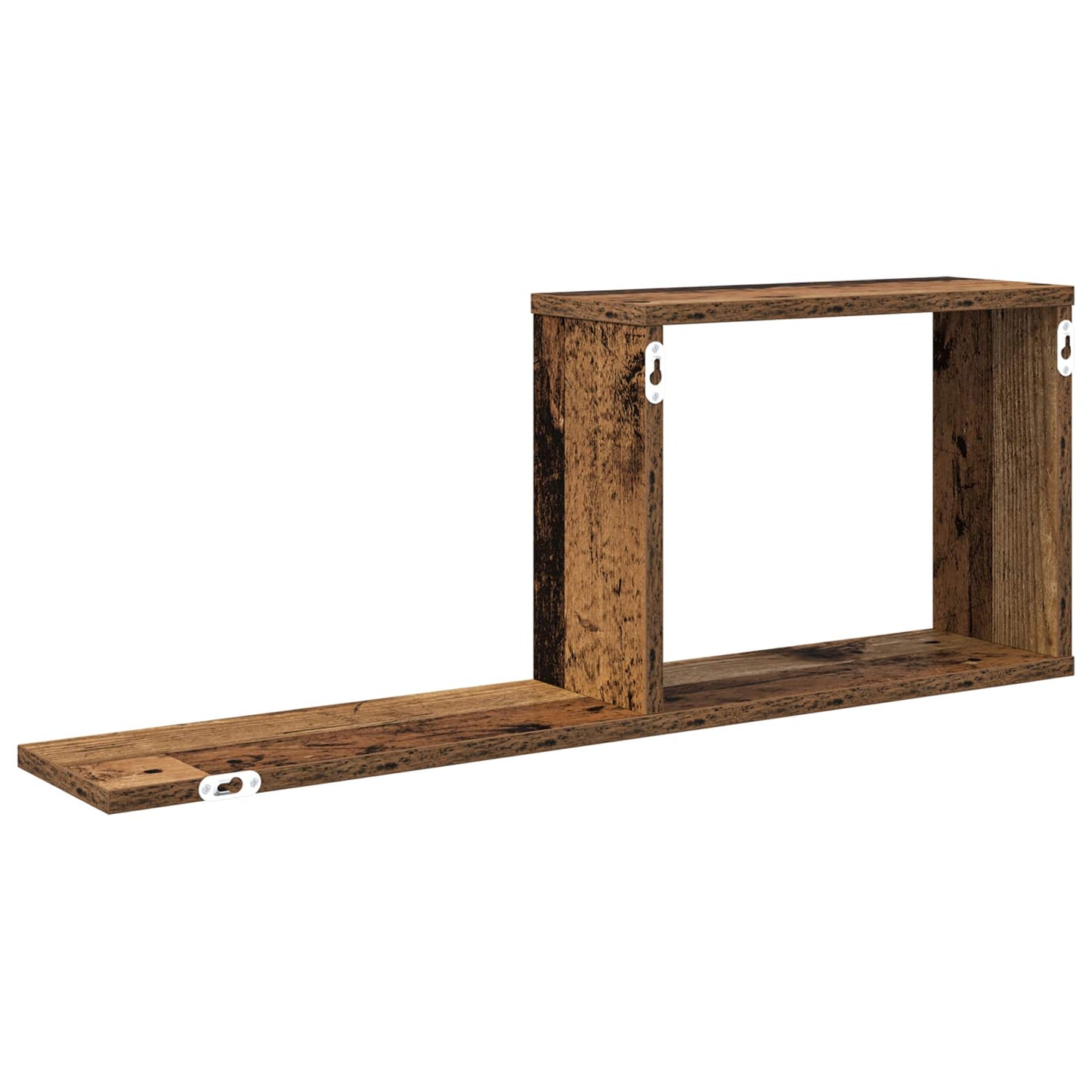 Floating Shelves Old Wood 80 x 15 x 30 cm Engineered Wood