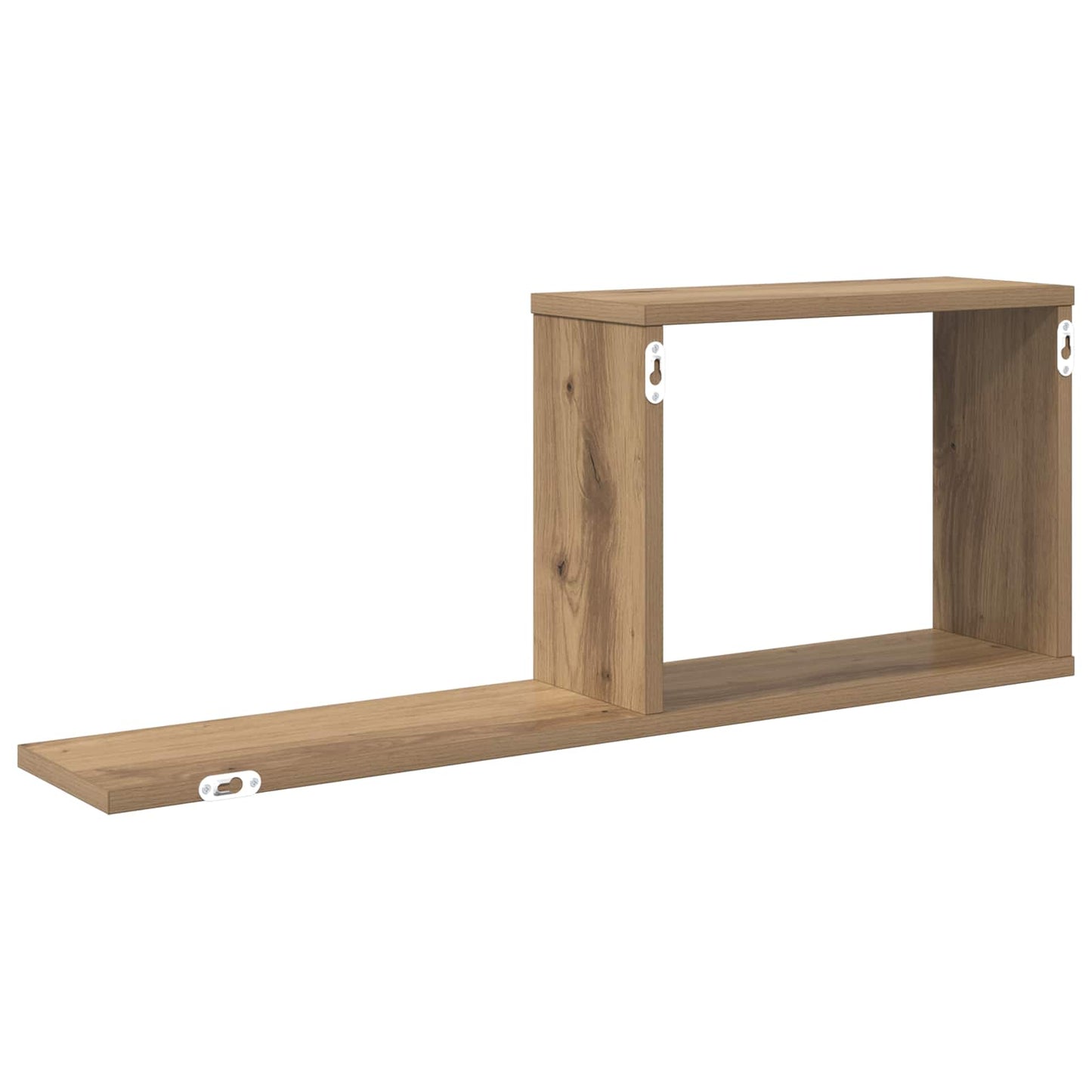 Floating Shelves 2 pcs Artisan Oak 80 x 15 x 30 cm