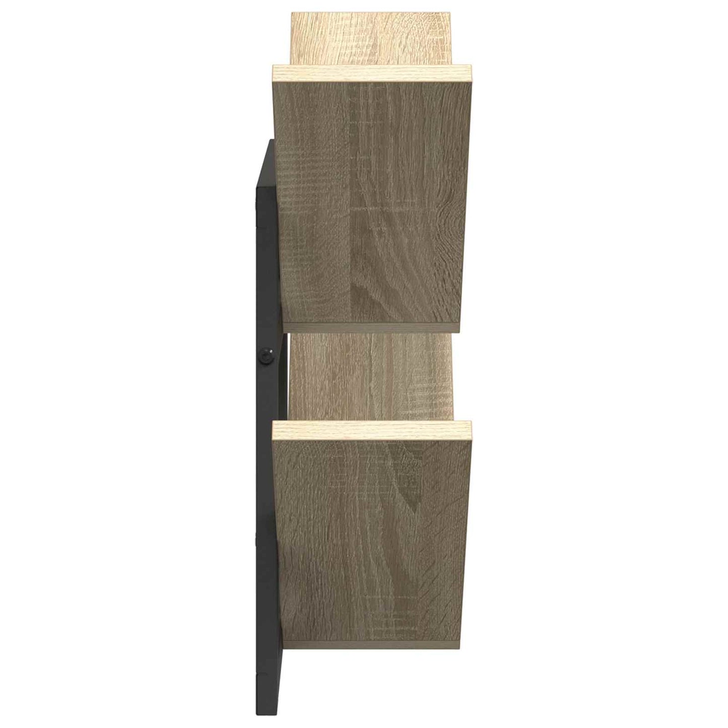 Wall Floating Shelf 2 pcs Sonoma Oak 43 x 15 x 47 cm