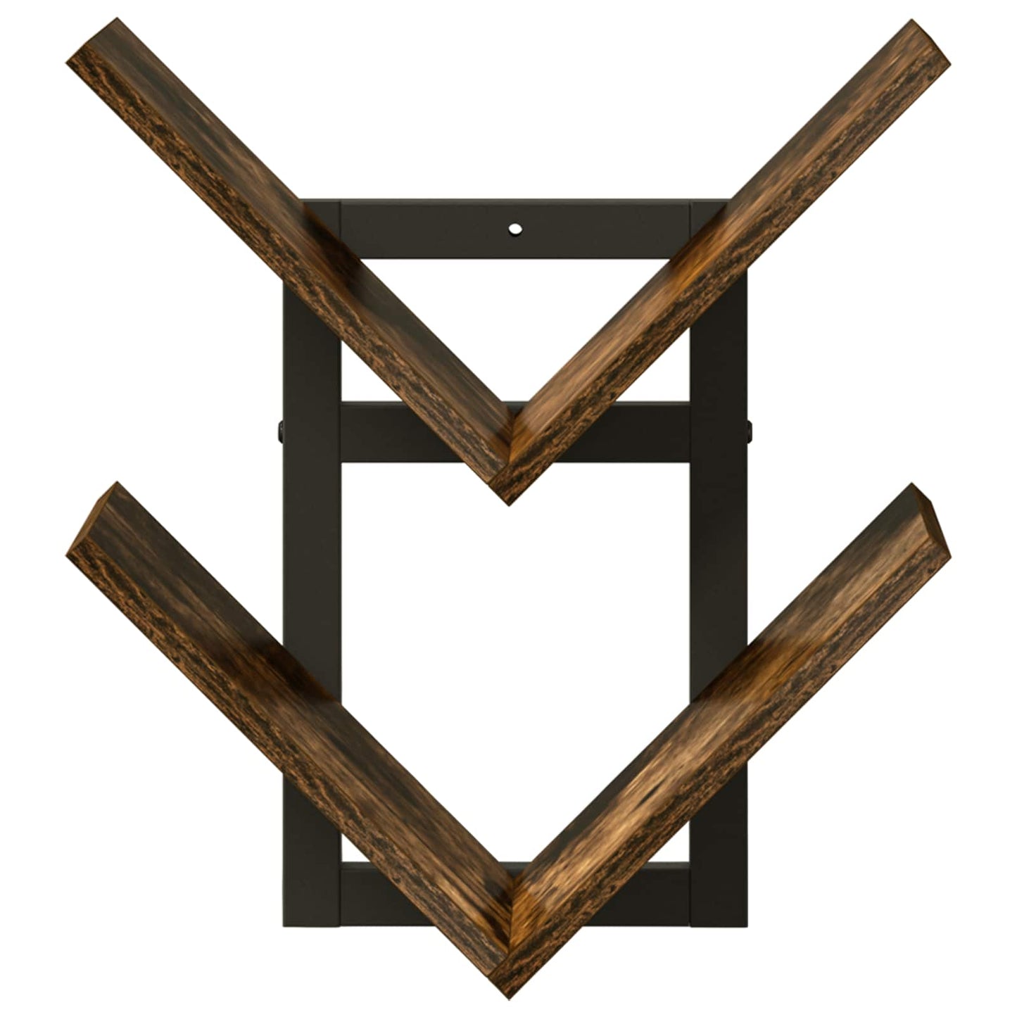 Wall Floating Shelf 2 pcs Smoked Oak 43 x 15 x 47 cm