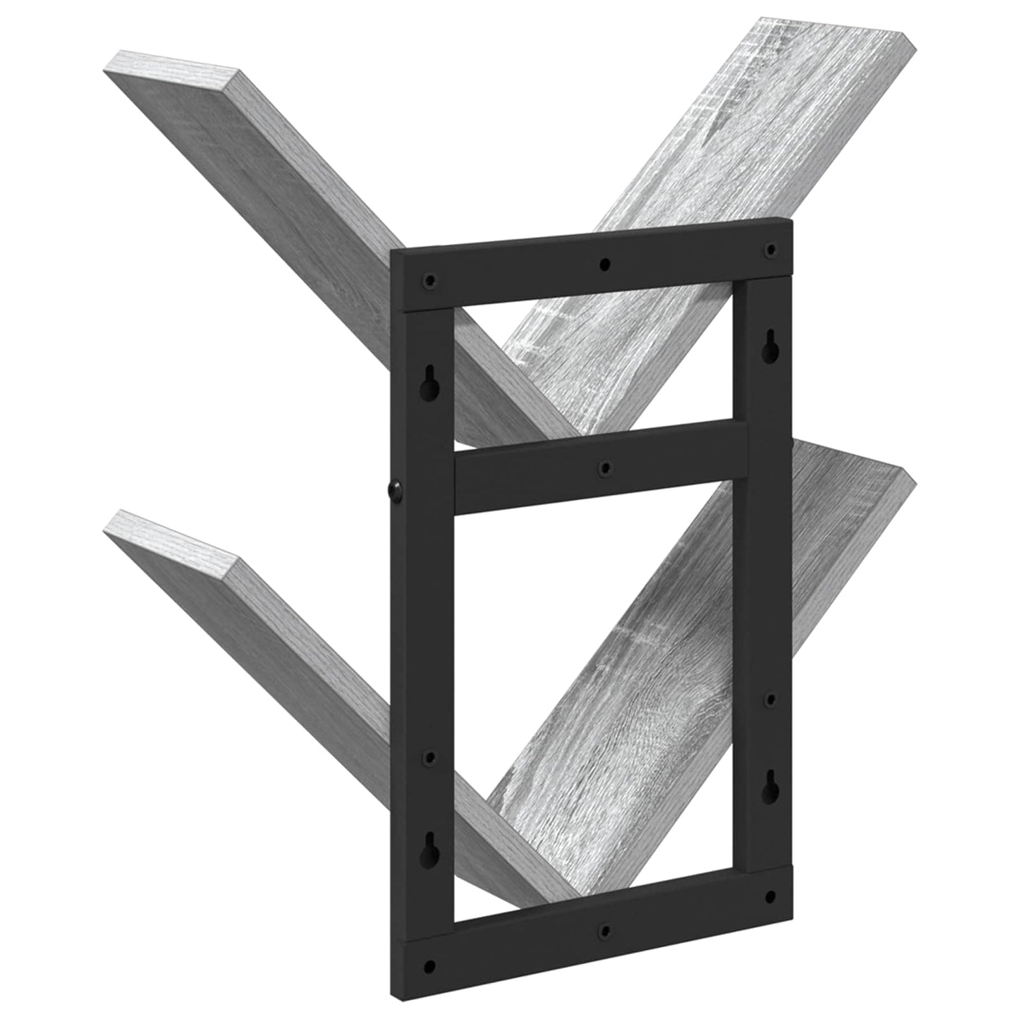 Wall Floating Shelf 2 pcs Grey Sonoma 43 x 15 x 47 cm