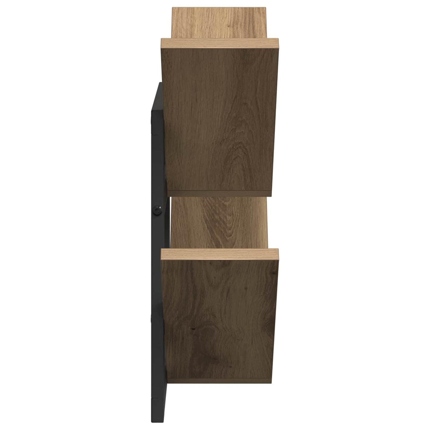 Wall Floating Shelf Artisan Oak 43 x 15 x 47 cm Engineered Wood