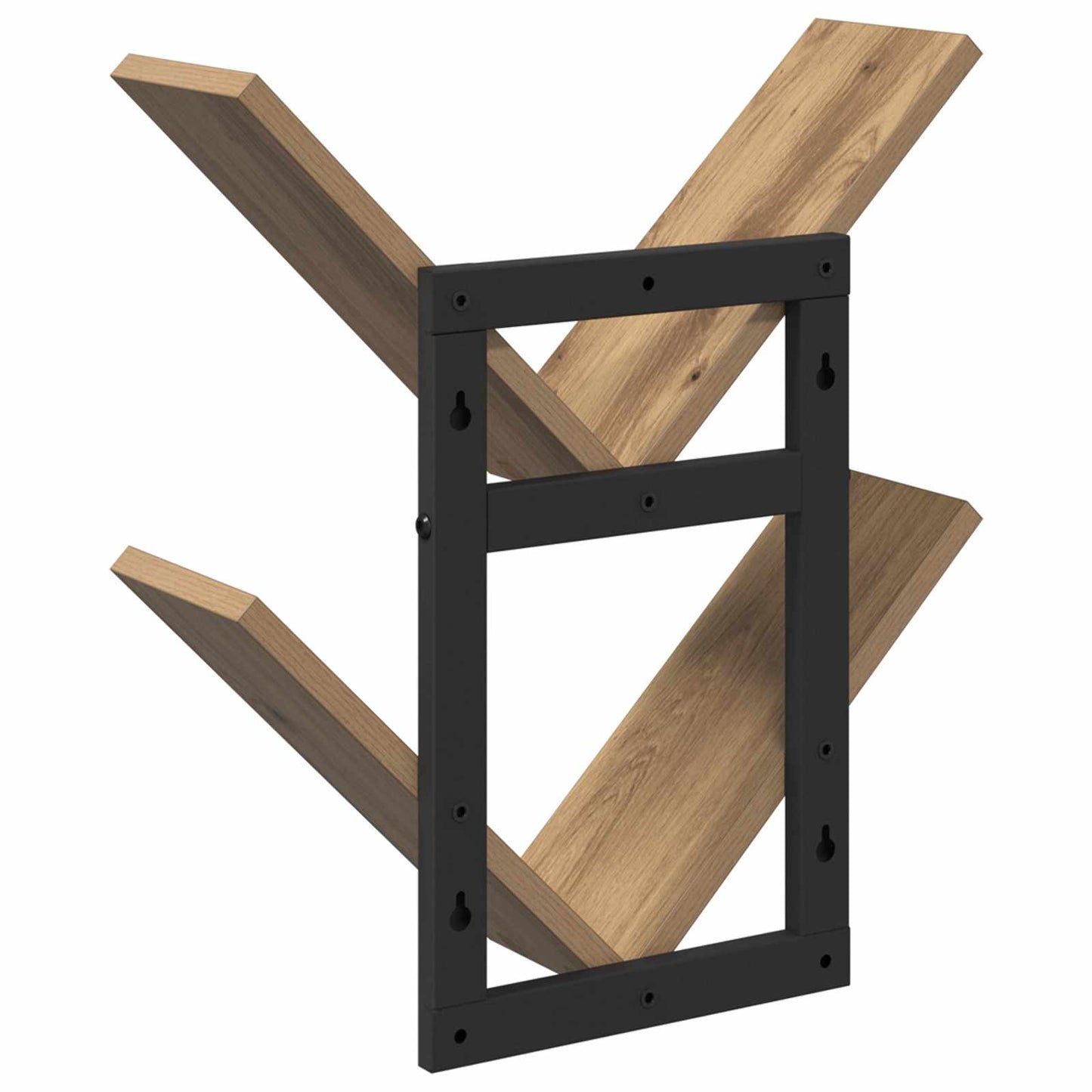Wall Floating Shelf 2 pcs Artisan Oak 43 x 15 x 47 cm