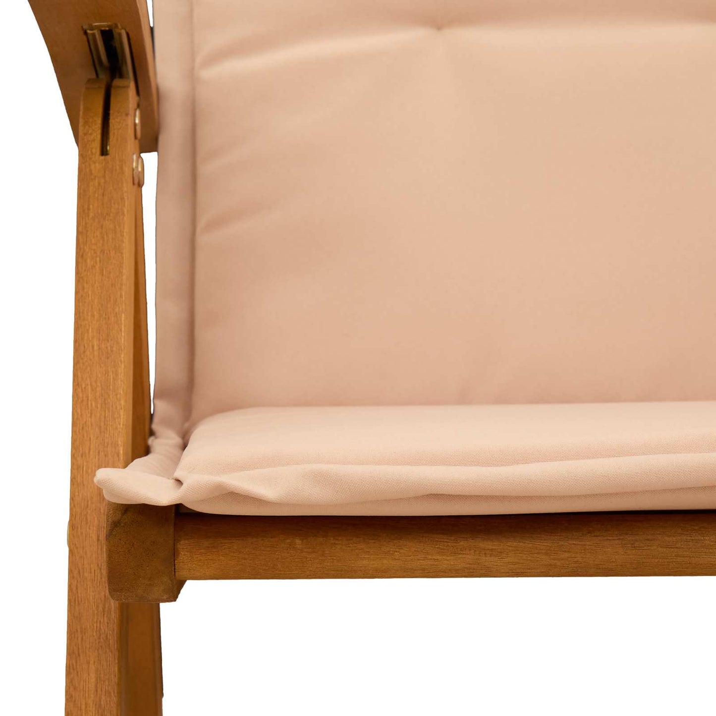 Reclining Garden Chairs 2 pcs Natural Solid Acacia Wood